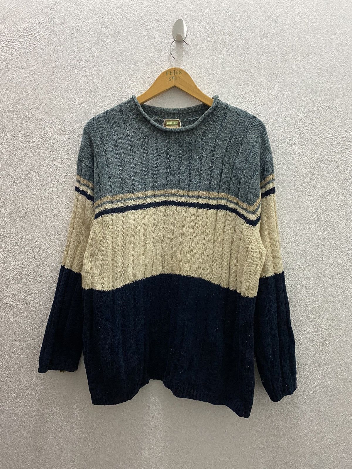 Designer × Japanese Brand TOC TOC KNITWEAR SWEATER NICE DESIGN Size US L / EU 52-54 / 3 - 2 Thumbnail