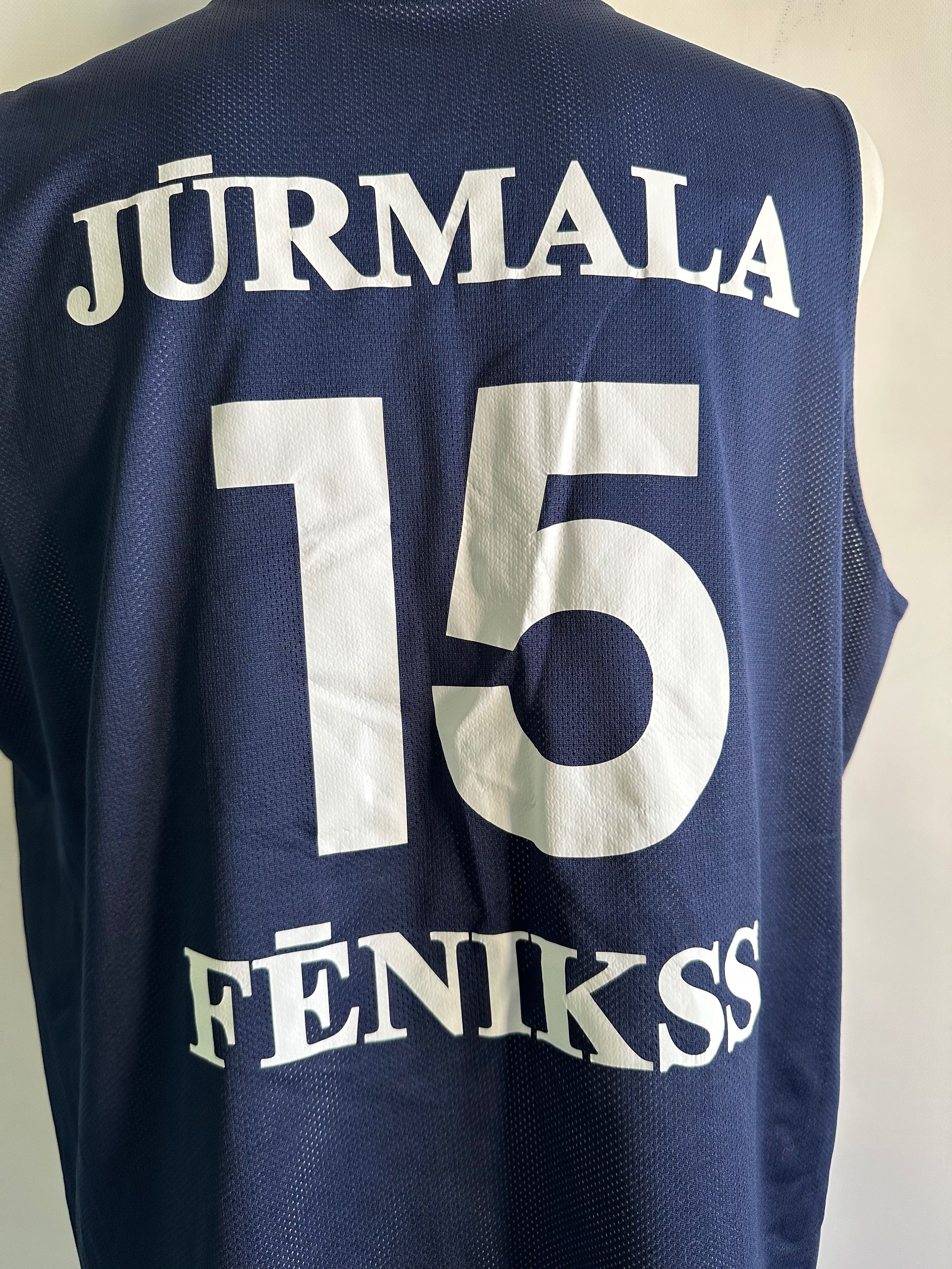 Vintage ERREA Latvia Jurmala Fenikss Basketball reversible jersey Size US XXL / EU 58 / 5 - 7 Thumbnail