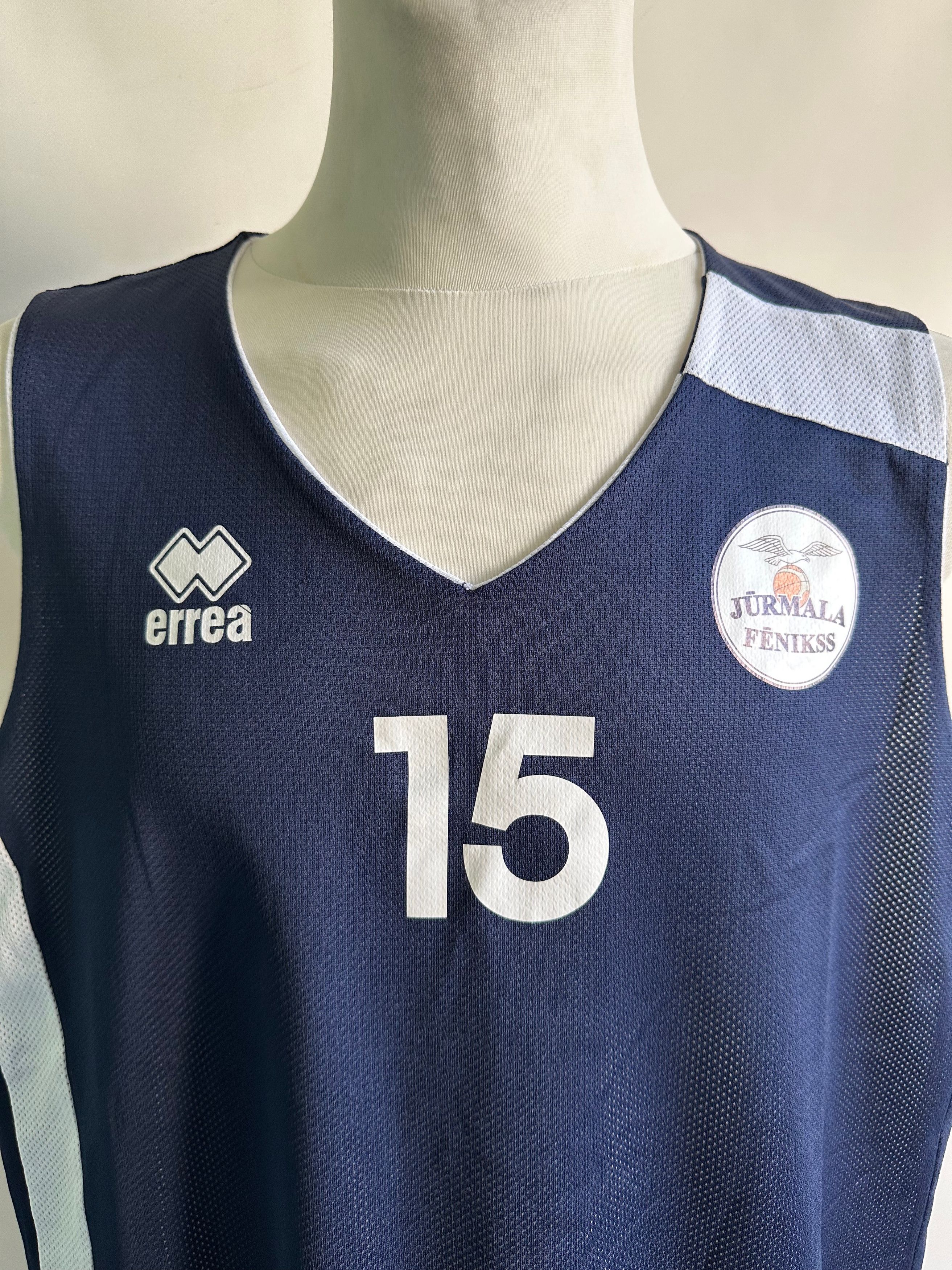 Vintage ERREA Latvia Jurmala Fenikss Basketball reversible jersey Size US XXL / EU 58 / 5 - 3 Thumbnail