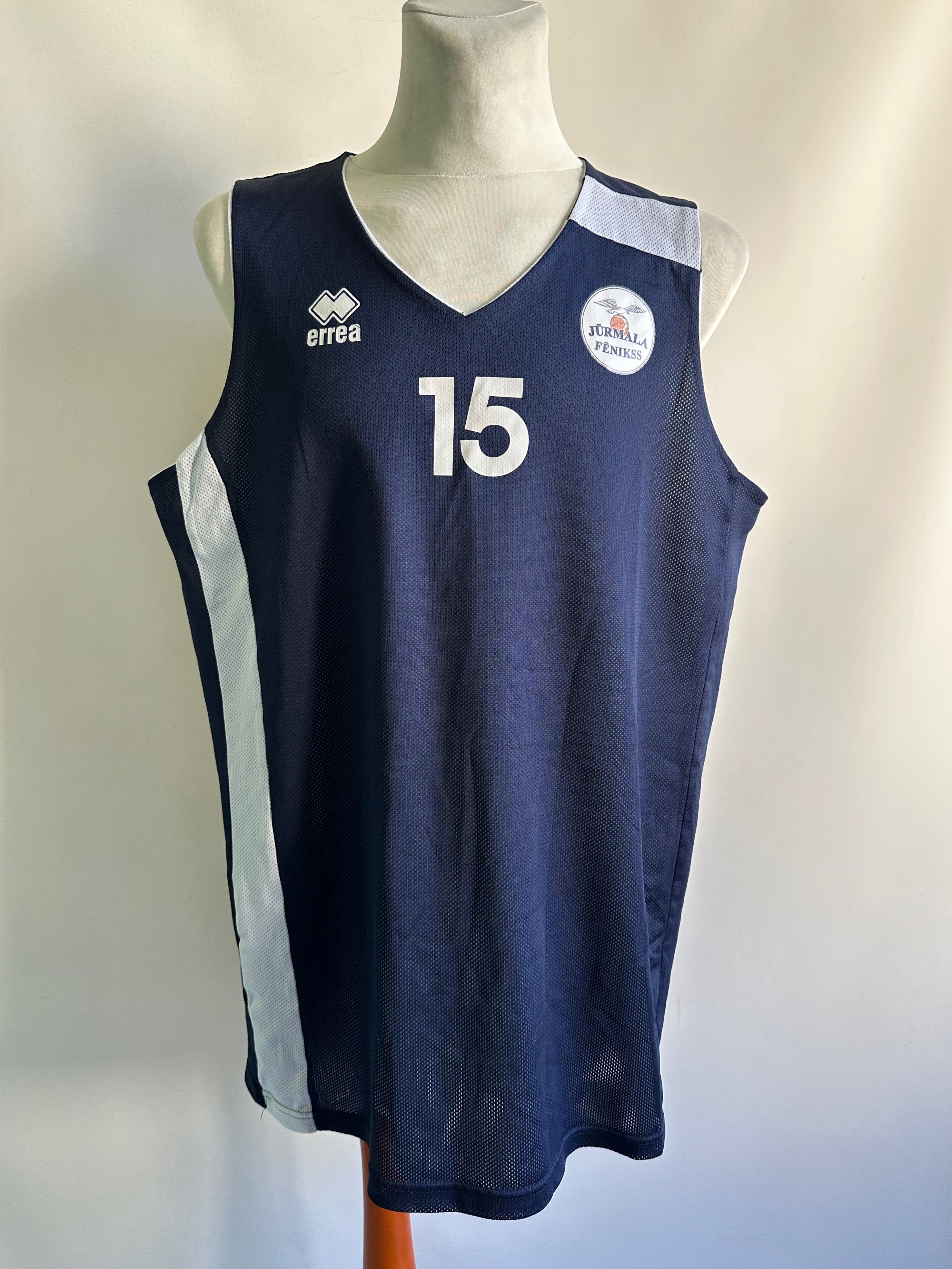 Vintage ERREA Latvia Jurmala Fenikss Basketball reversible jersey Size US XXL / EU 58 / 5 - 2 Thumbnail