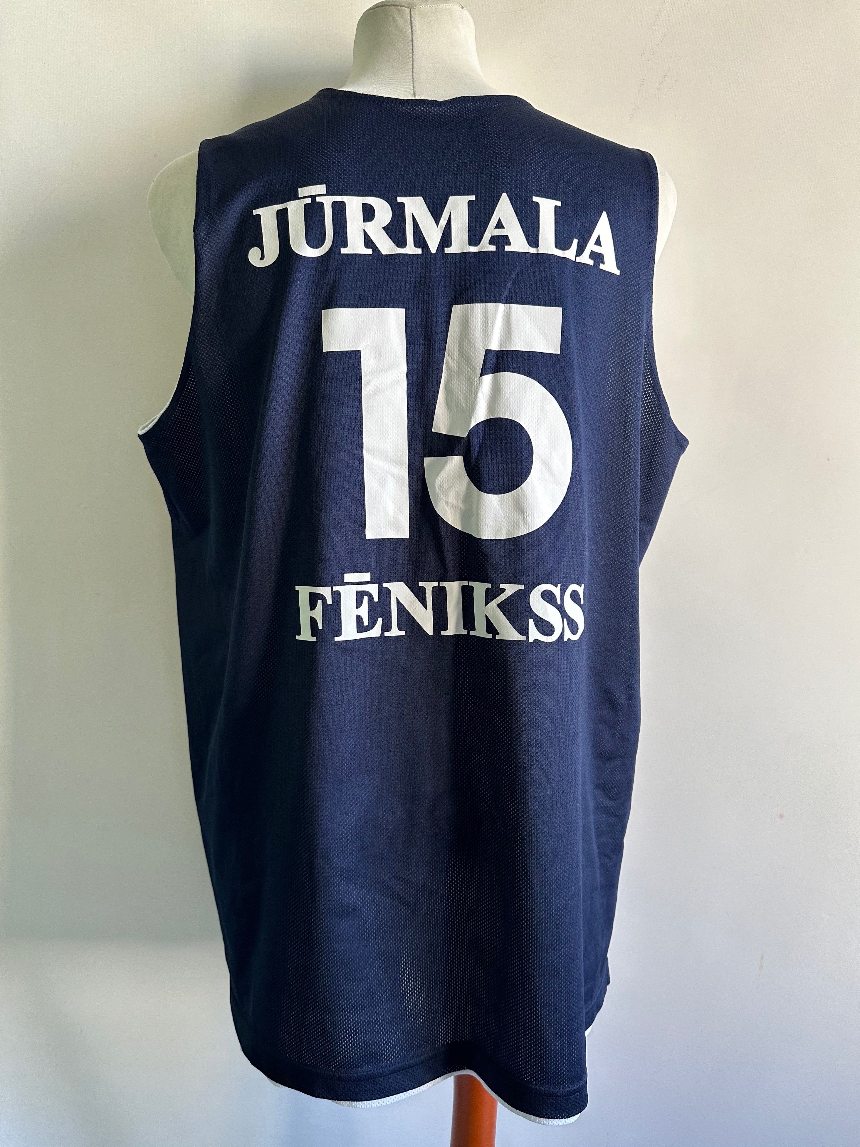 Vintage ERREA Latvia Jurmala Fenikss Basketball reversible jersey Size US XXL / EU 58 / 5 - 6 Thumbnail