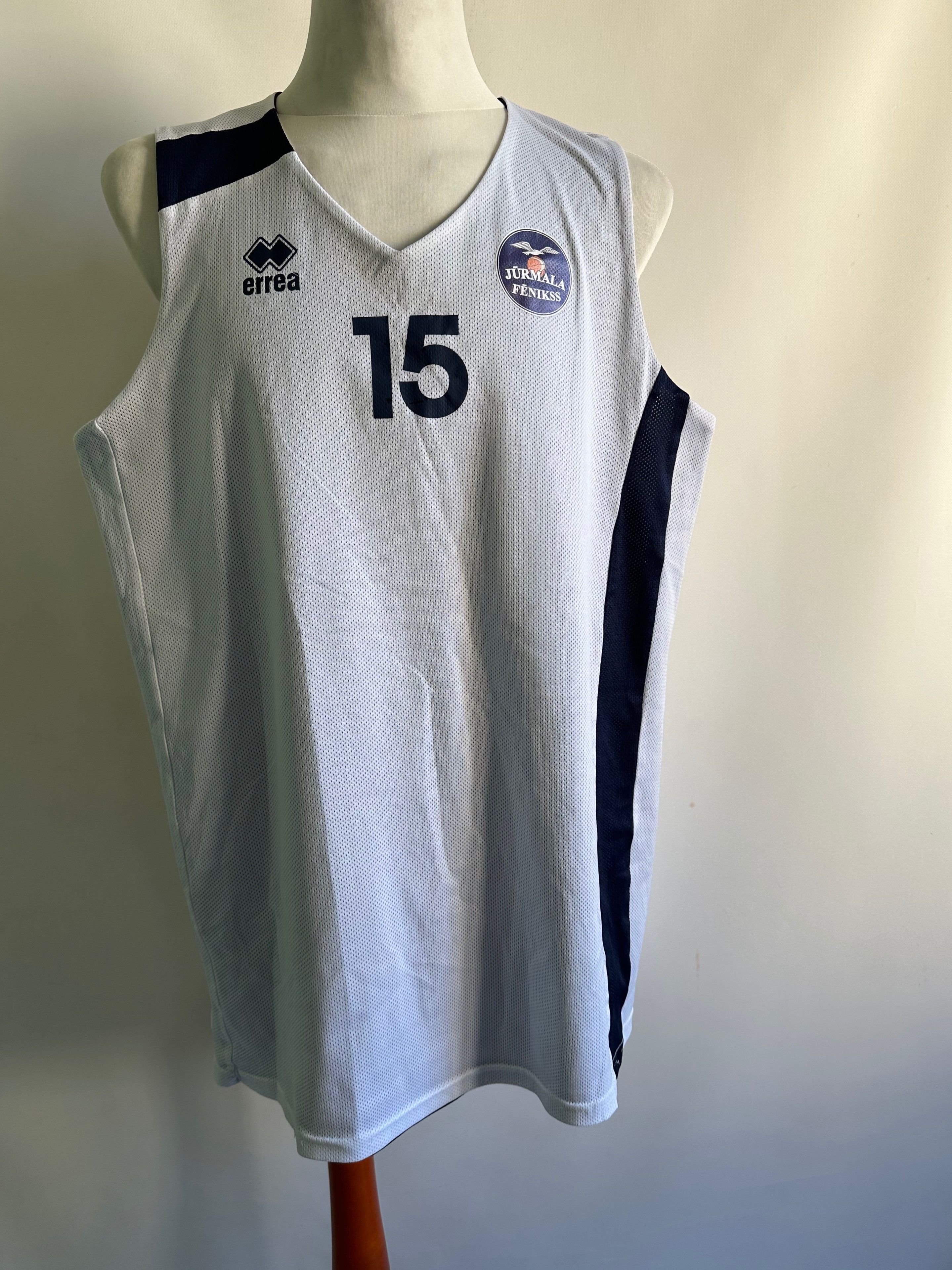 Vintage ERREA Latvia Jurmala Fenikss Basketball reversible jersey Size US XXL / EU 58 / 5 - 8 Thumbnail