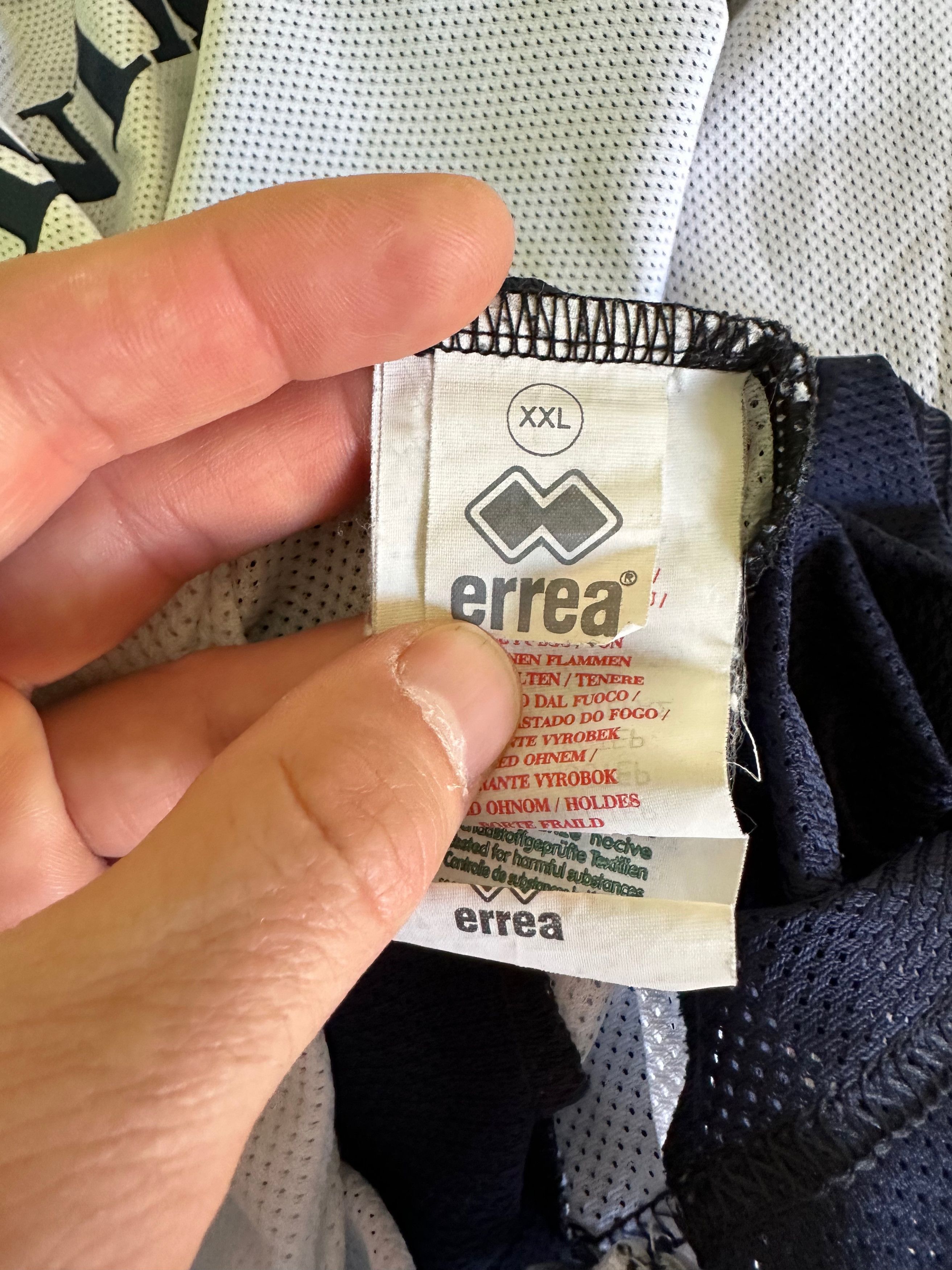 Vintage ERREA Latvia Jurmala Fenikss Basketball reversible jersey Size US XXL / EU 58 / 5 - 14 Thumbnail