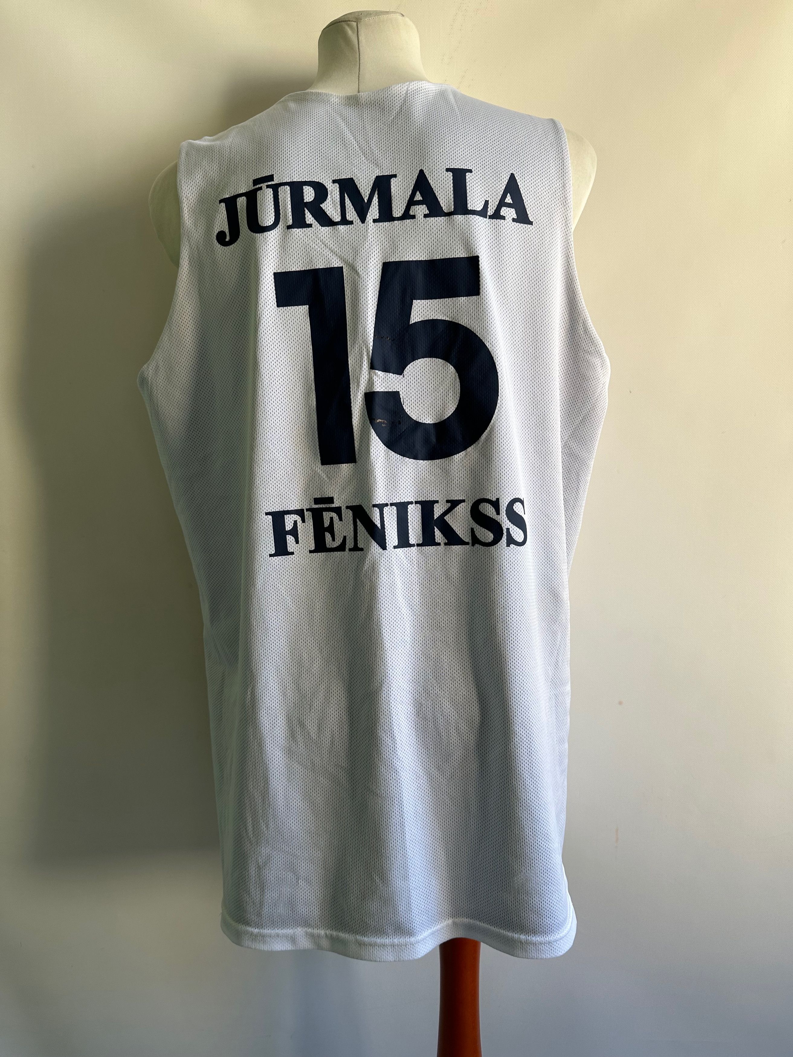 Vintage ERREA Latvia Jurmala Fenikss Basketball reversible jersey Size US XXL / EU 58 / 5 - 11 Thumbnail