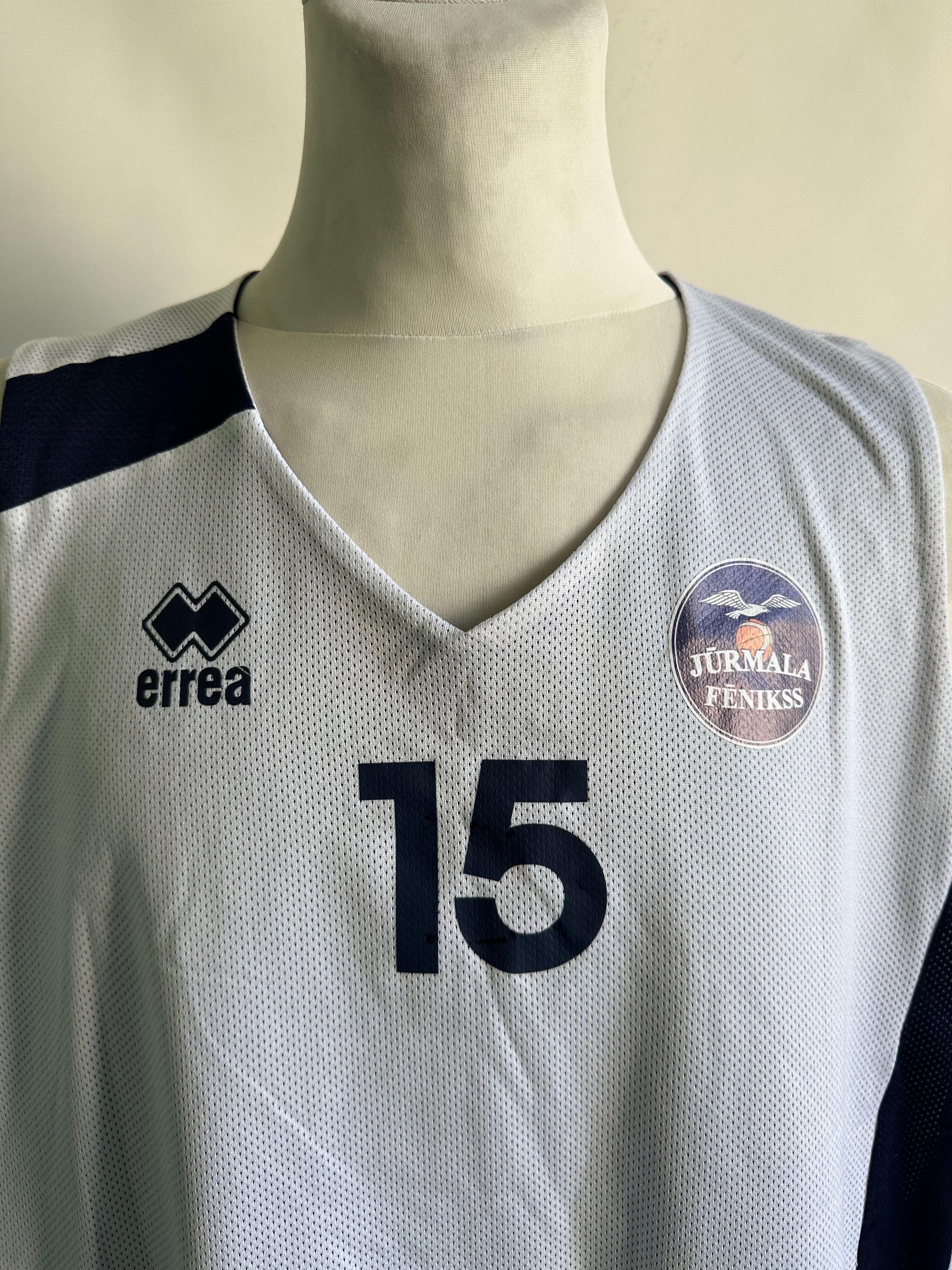 Vintage ERREA Latvia Jurmala Fenikss Basketball reversible jersey Size US XXL / EU 58 / 5 - 9 Thumbnail