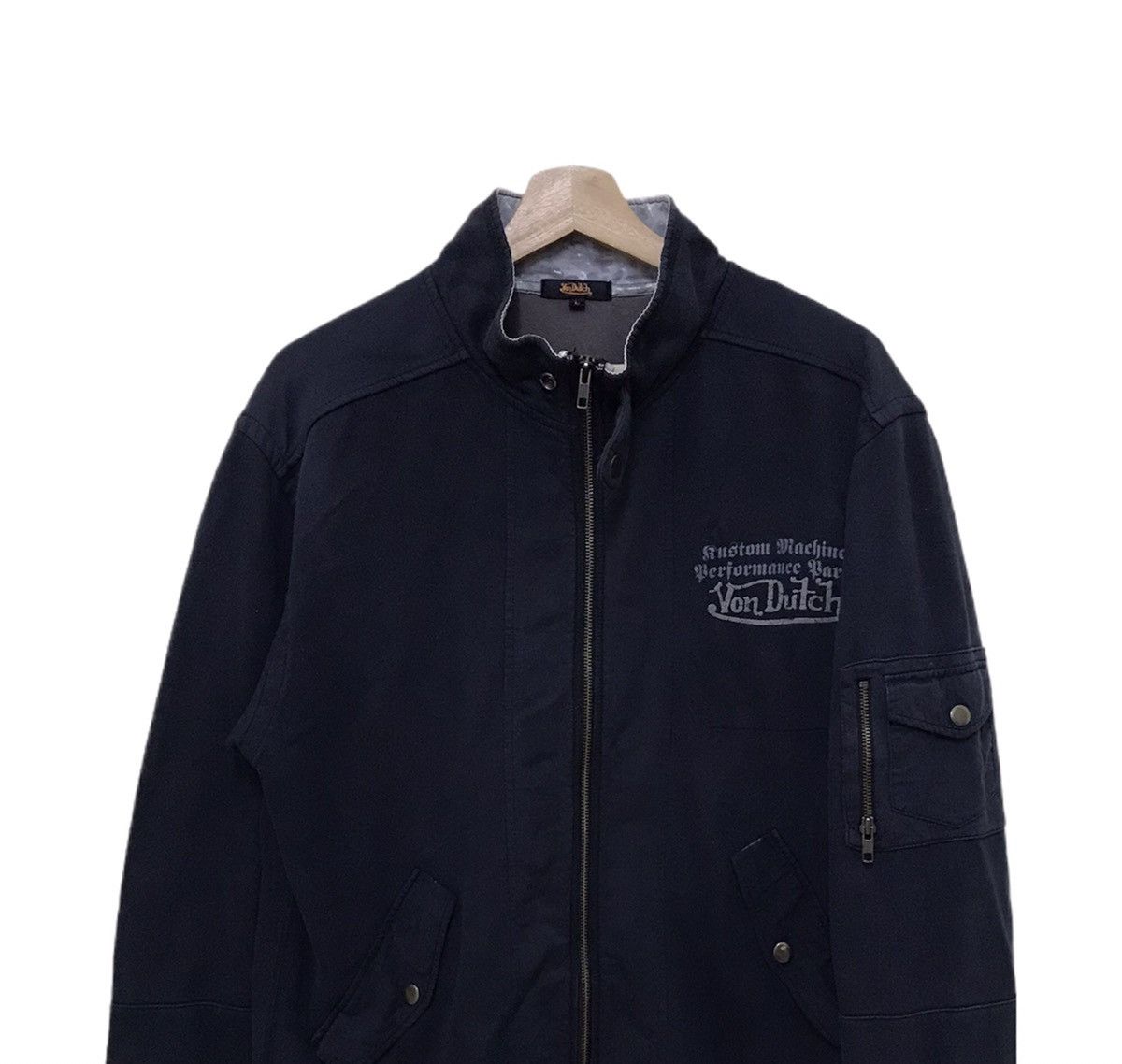 Vintage × Von Dutch Vintage Von Dutch Zipper Style Sweater Jacket Size US M / EU 48-50 / 2 - 5 Thumbnail