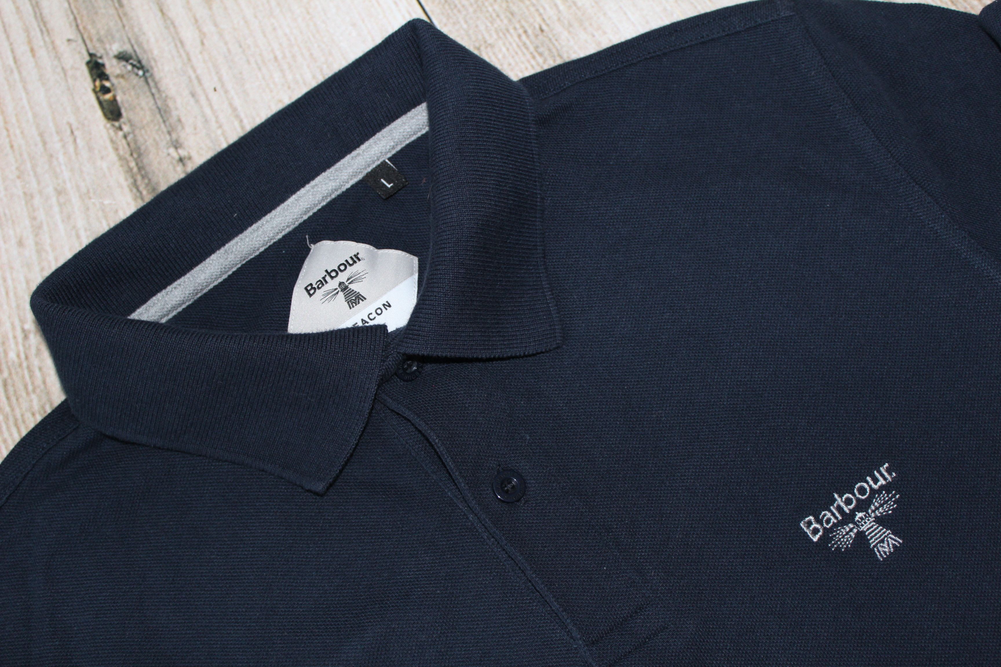 Barbour BARBOUR INTERNATIONAL Short Sleeve Polo Shirt Size US L / EU 52-54 / 3 - 1 Thumbnail
