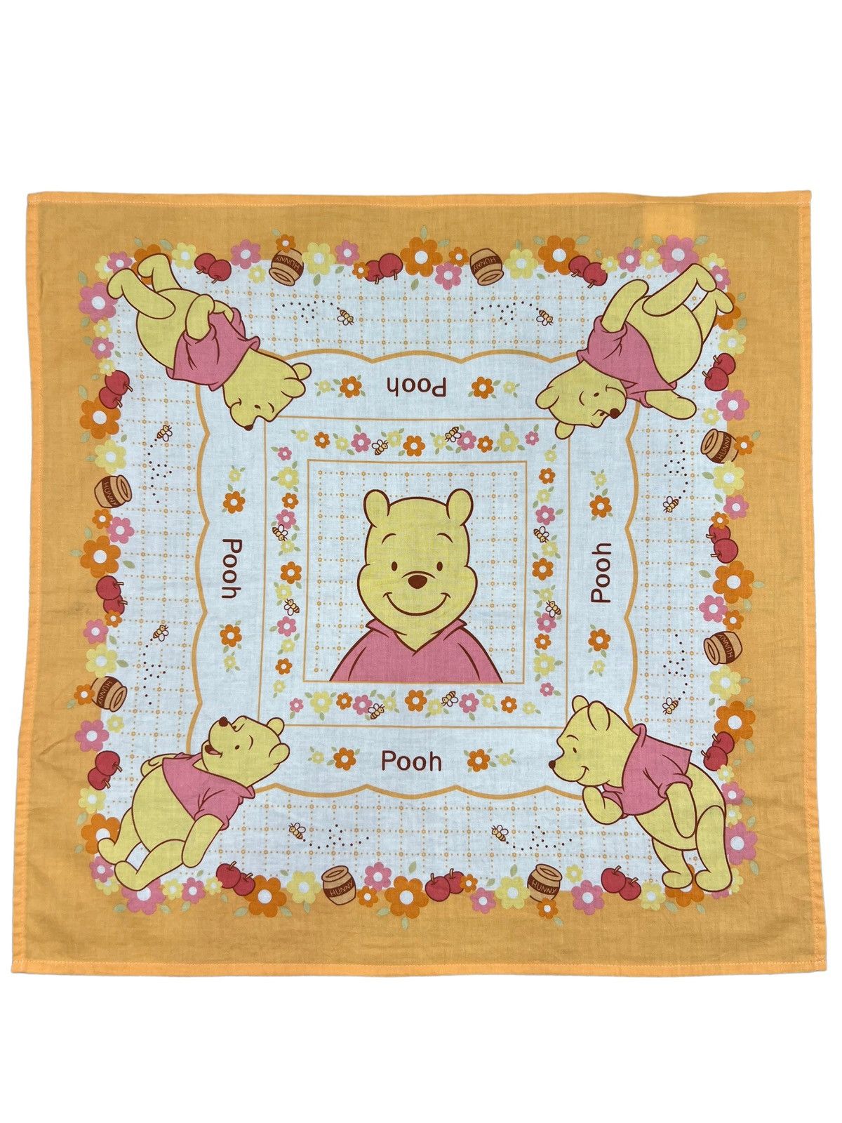 Winnie the Pooh Handkerchief Neckerchief Pocketsquare