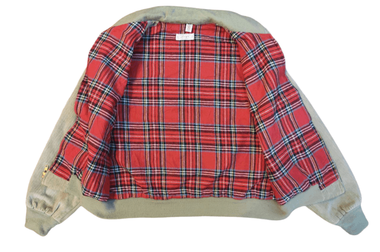 Vintage Vintage Corduroy Bomber Jacket Size US M / EU 48-50 / 2 - 2 Thumbnail