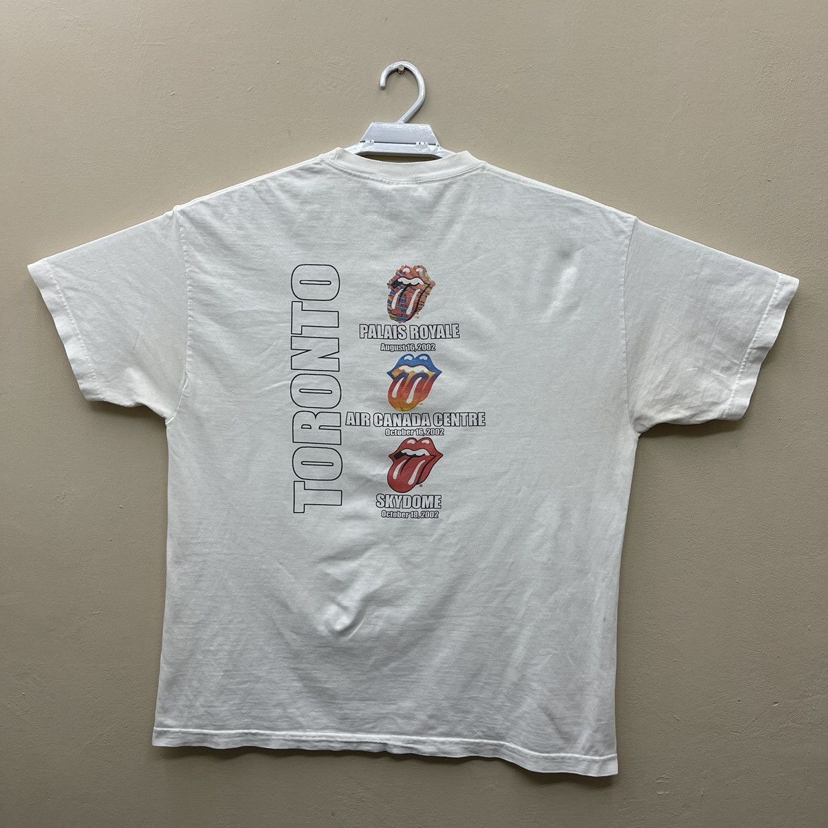 Band Tees Vintage The Rolling Stones Tour T-Shirt Size US XL / EU 56 / 4 - 2 Thumbnail