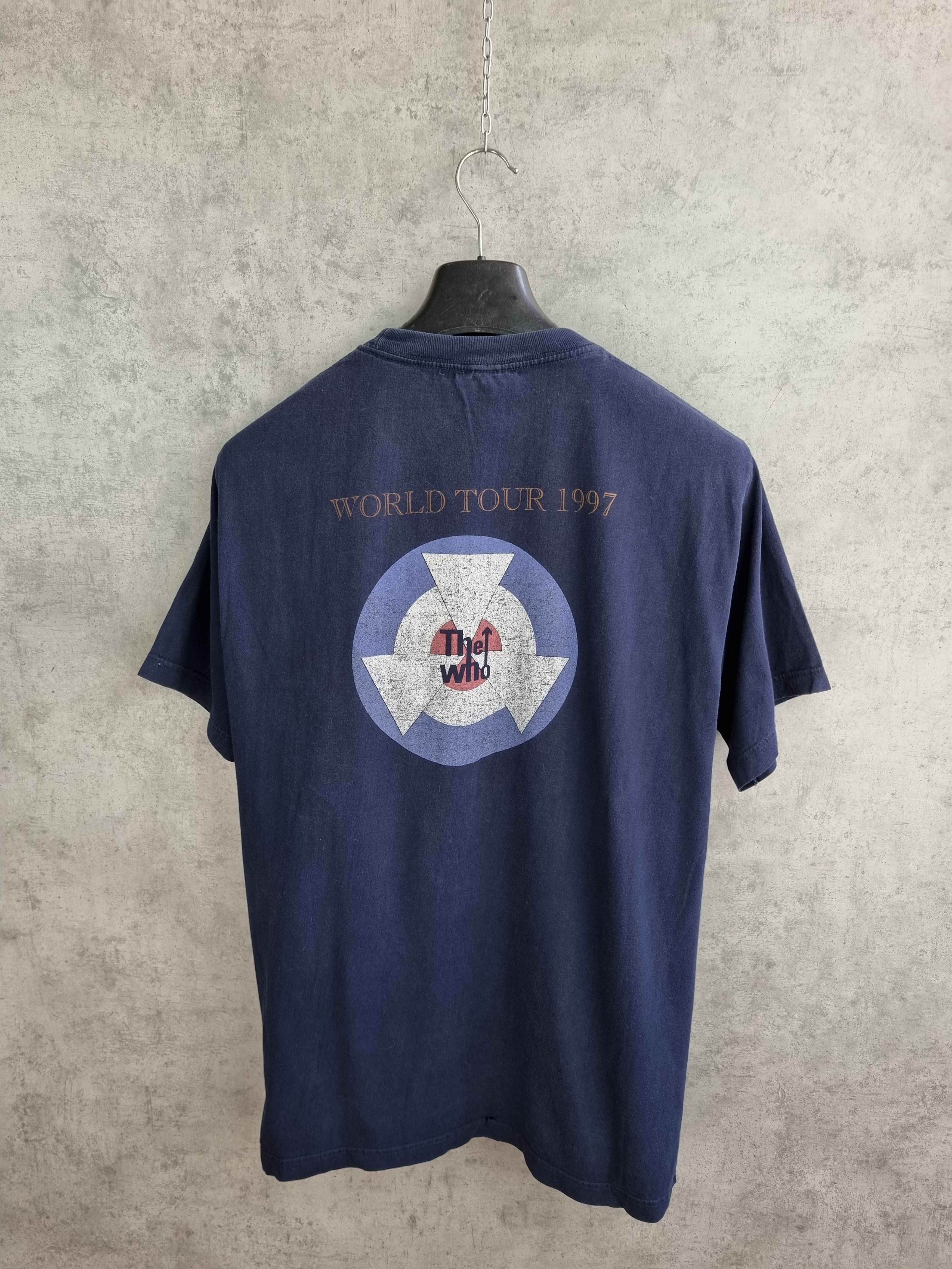 Band Tees Vintage 97s The Who Quadrophenia Tour Tee Shirt Size US L / EU 52-54 / 3 - 3 Thumbnail