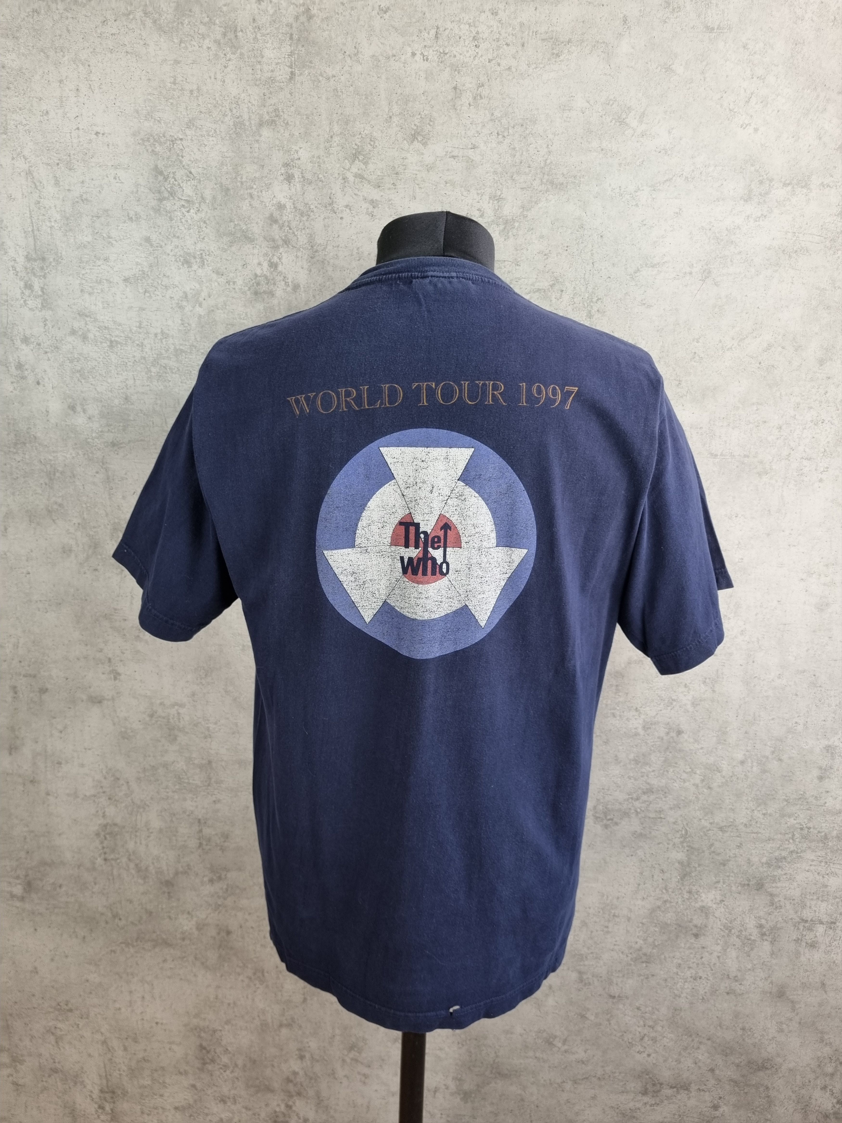 Band Tees Vintage 97s The Who Quadrophenia Tour Tee Shirt Size US L / EU 52-54 / 3 - 13 Thumbnail