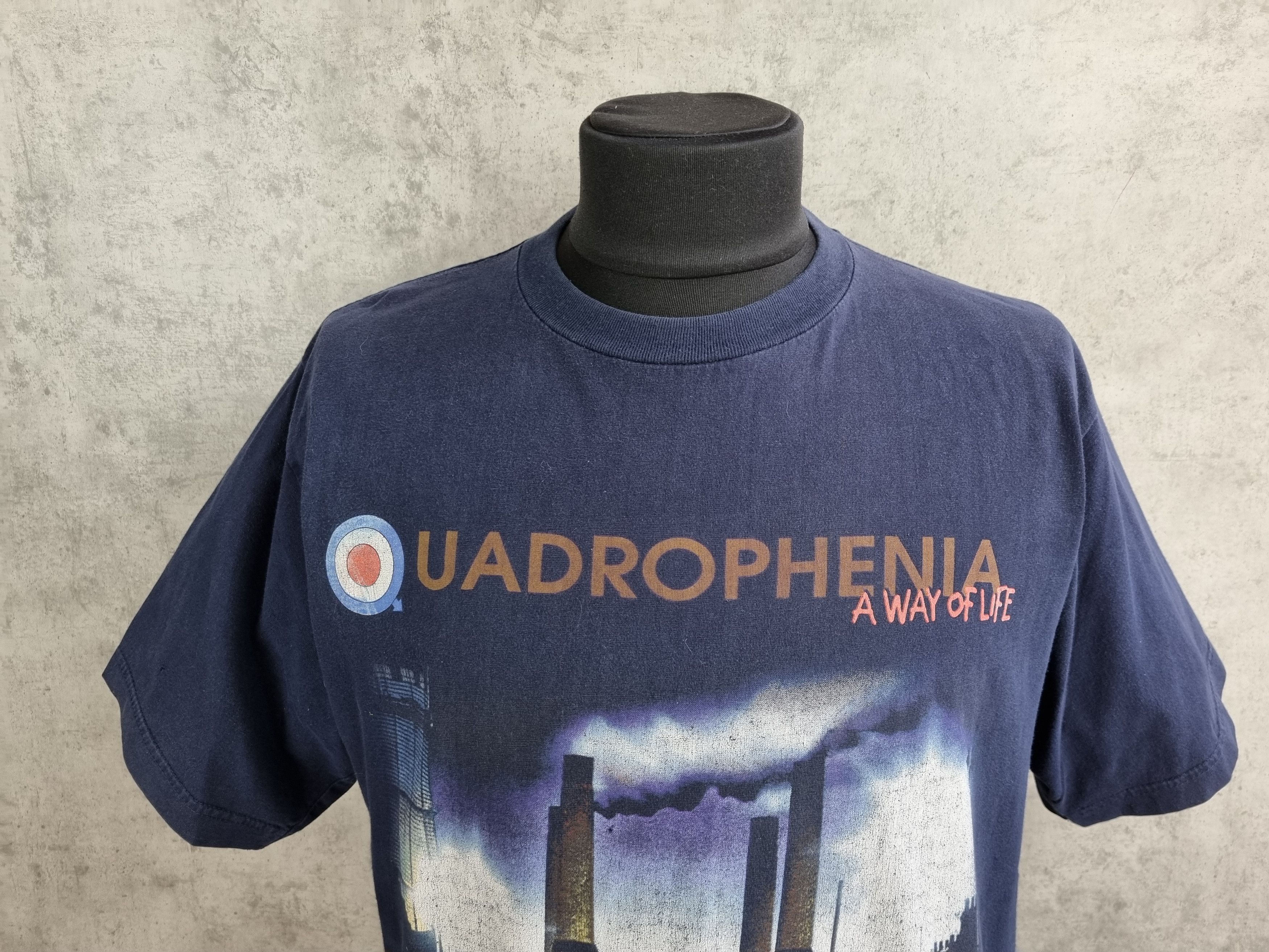 Band Tees Vintage 97s The Who Quadrophenia Tour Tee Shirt Size US L / EU 52-54 / 3 - 8 Thumbnail