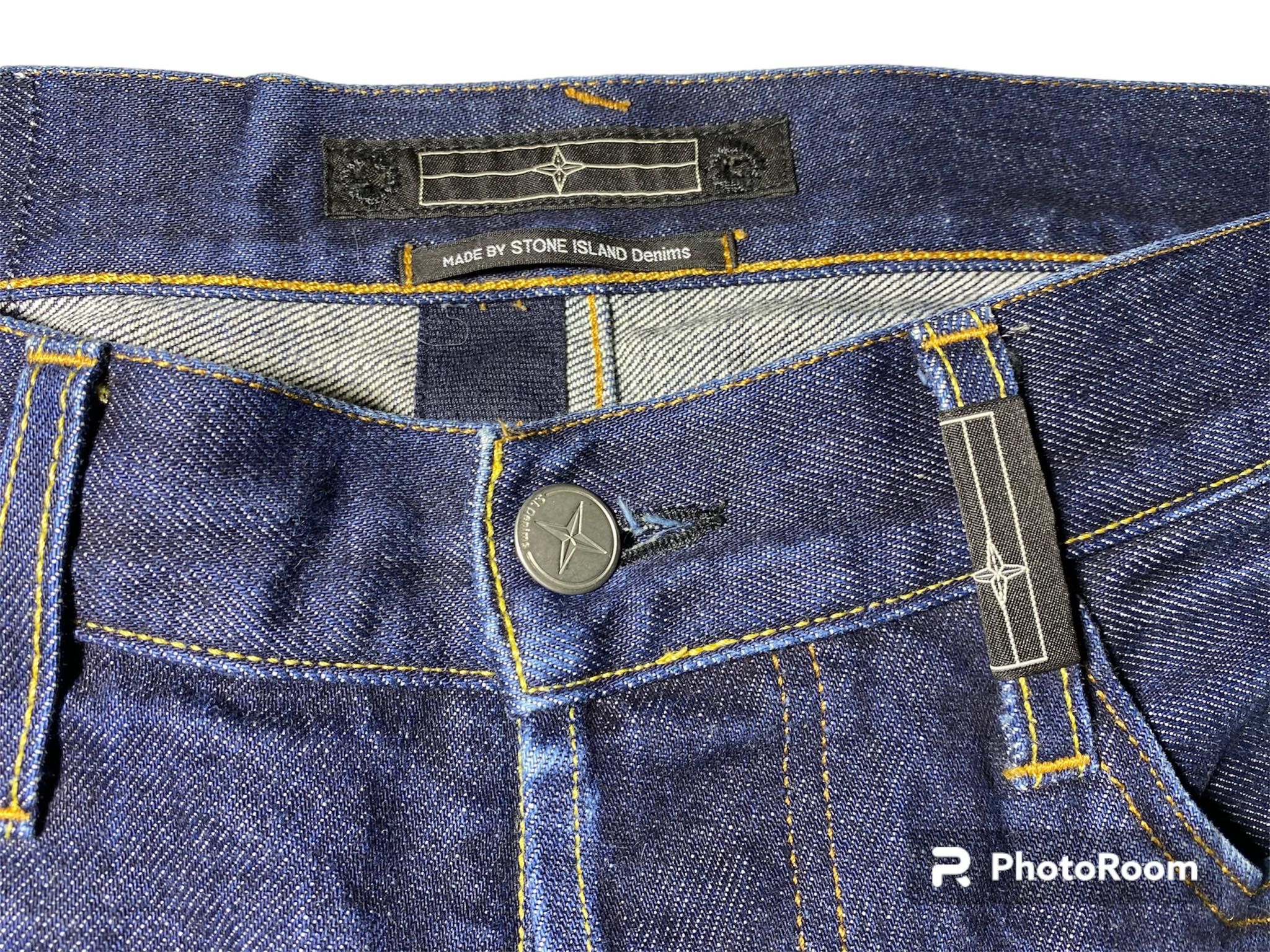 Stone Island Stone Island Denims Jeans Vintage Back Pocket Logo Size US 31 - 6 Thumbnail