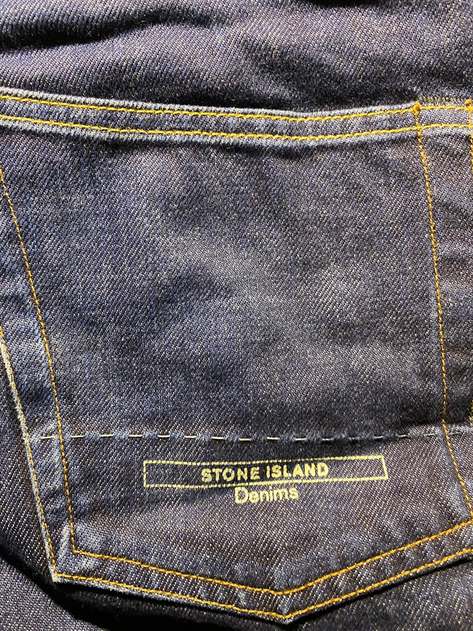 Stone Island Stone Island Denims Jeans Vintage Back Pocket Logo Size US 31 - 3 Thumbnail