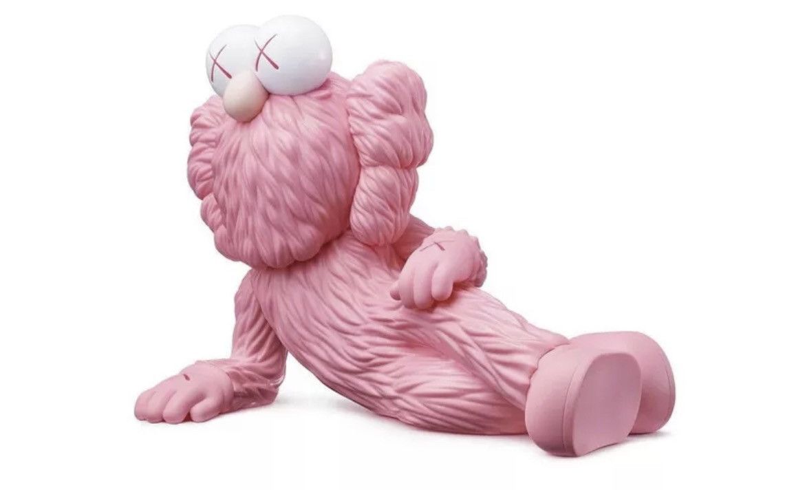 Kaws NEW Kaws BFF Time Off Vinyl Figure Pink 2023 Valentines Day Size ONE SIZE - 2 Thumbnail