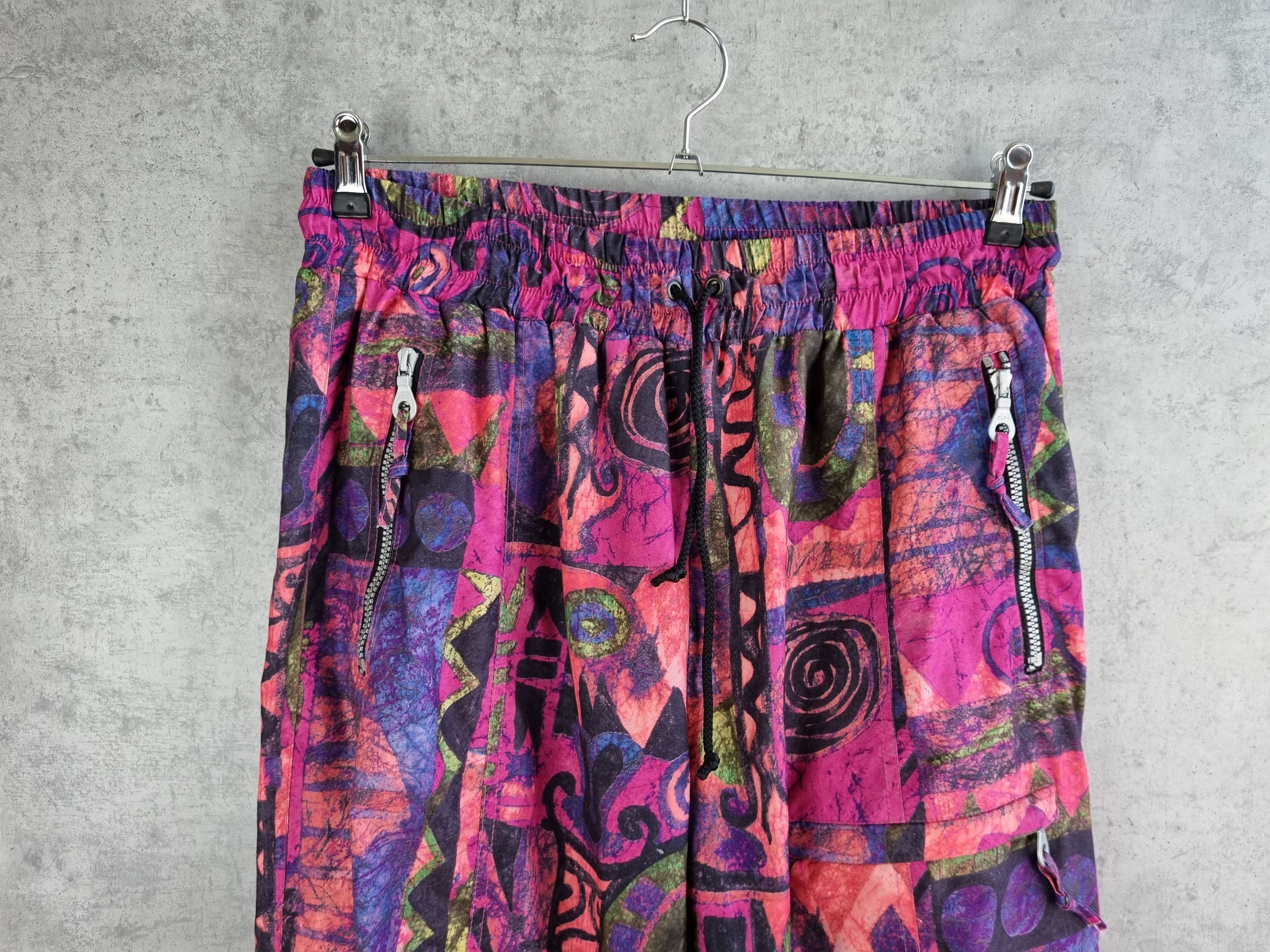 Goretex Vintage 90s GORETEX Ski Pants Abstract Rare Design Size US 32 / EU 48 - 5 Thumbnail