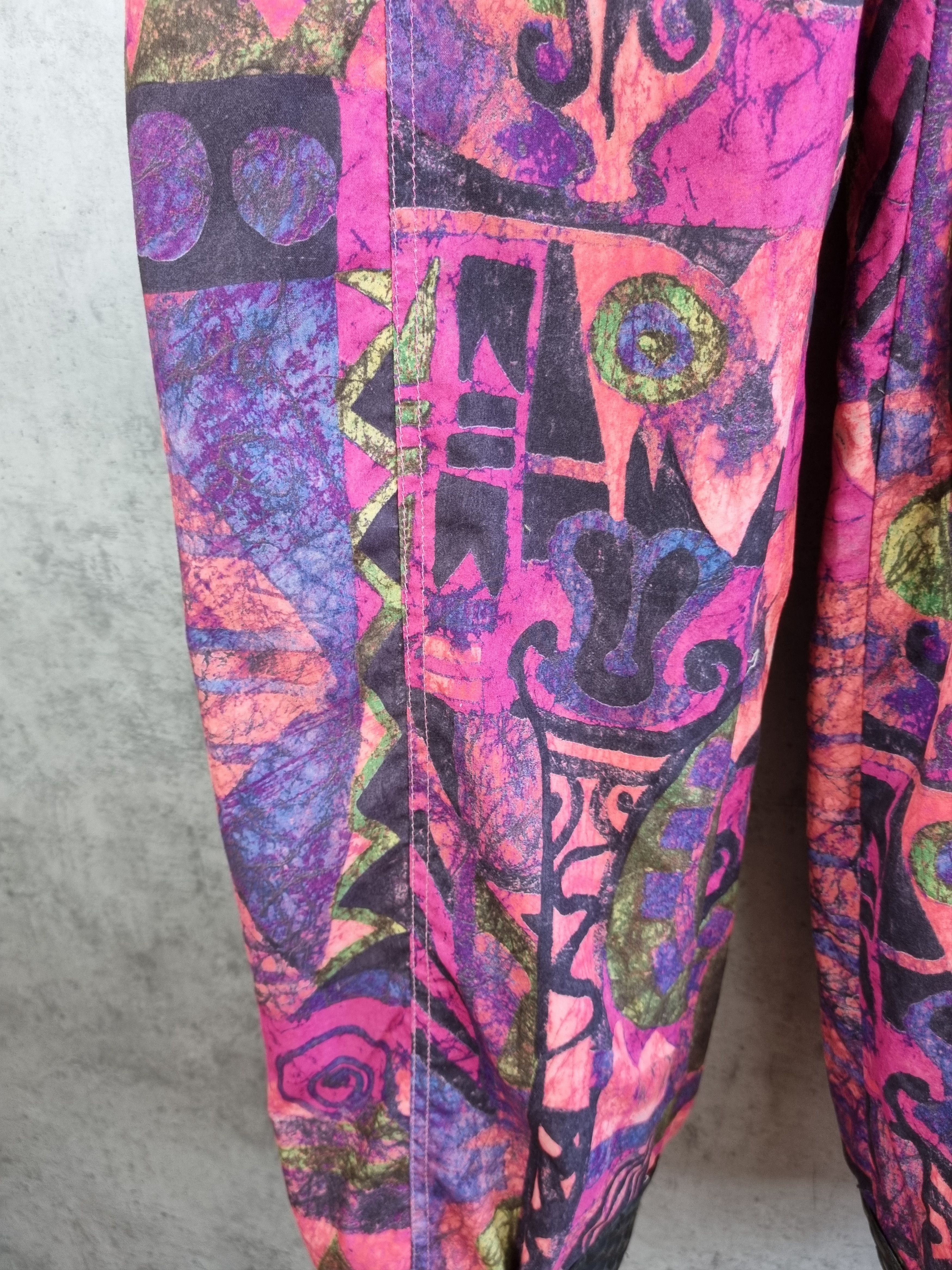 Goretex Vintage 90s GORETEX Ski Pants Abstract Rare Design Size US 32 / EU 48 - 15 Thumbnail