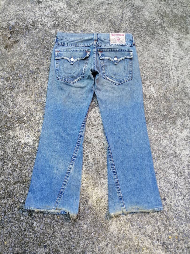 True Religion True Religion Joey Distressed Denim Jeans Size US 36 / EU 52 - 5 Thumbnail