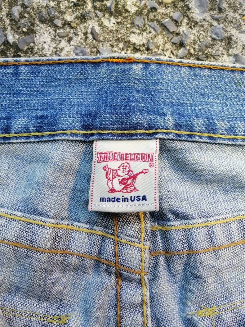 True Religion True Religion Joey Distressed Denim Jeans Size US 36 / EU 52 - 7 Thumbnail