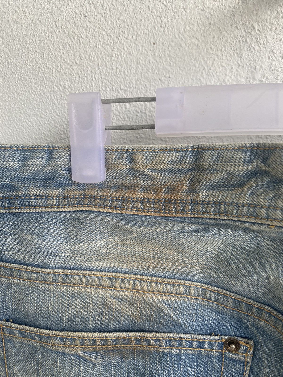 Dolce & Gabbana Vintage Dolce & Gabbana Denim Faded Factory Jeans Size US 37 - 12 Thumbnail