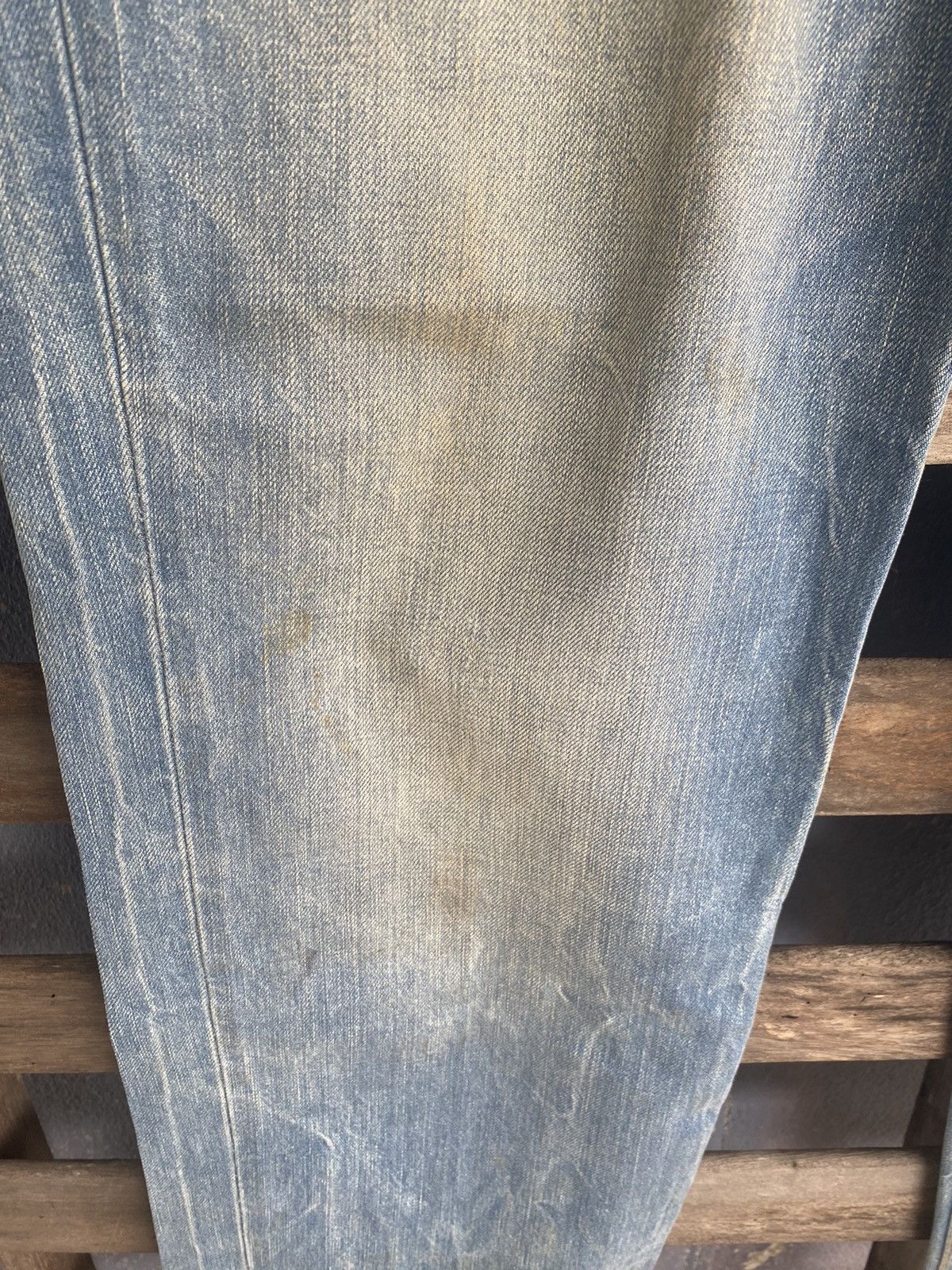 Dolce & Gabbana Vintage Dolce & Gabbana Denim Faded Factory Jeans Size US 37 - 6 Thumbnail