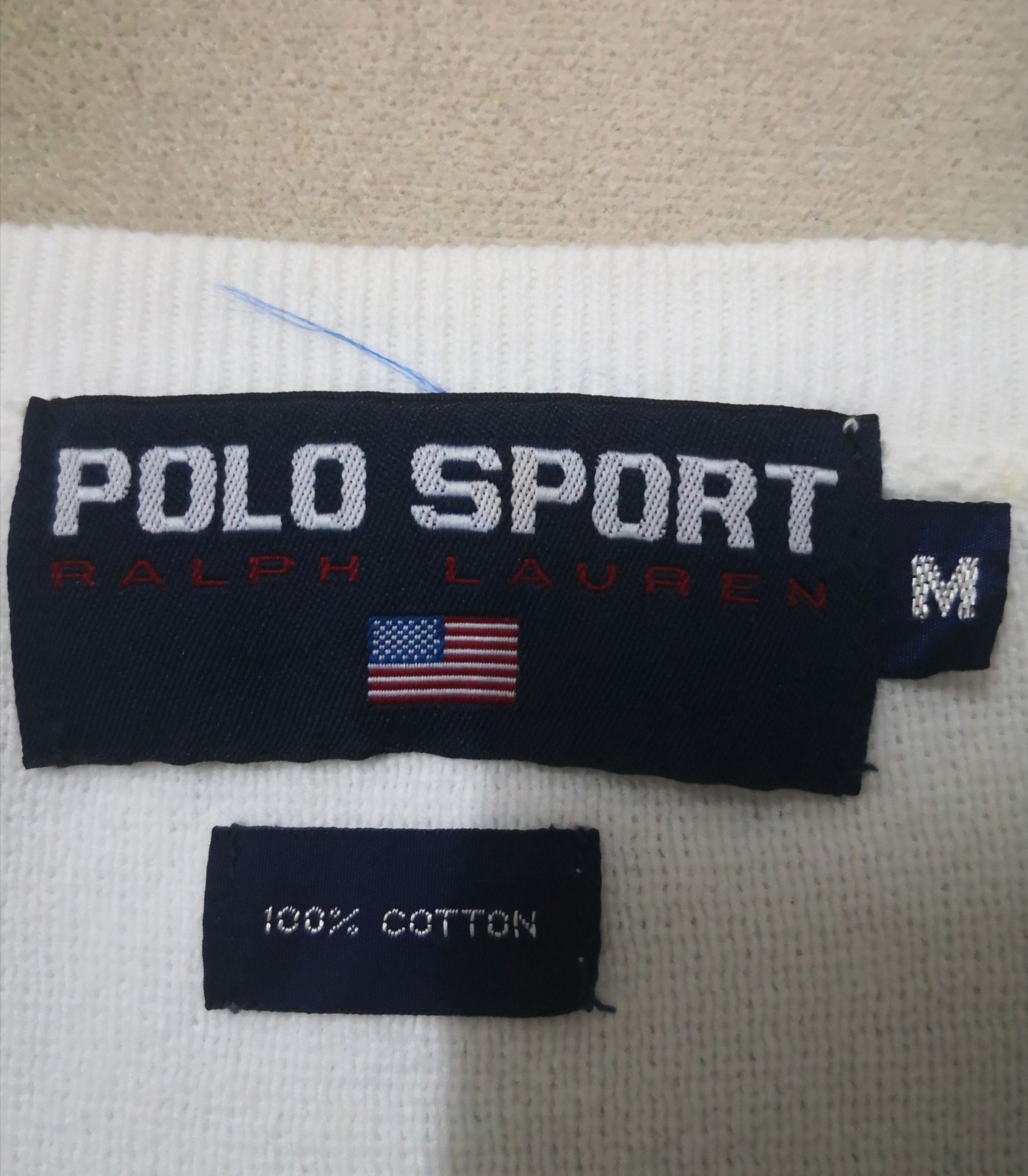 Polo Ralph Lauren Vintage Embroidered Small Logo Polo Sport Size US M / EU 48-50 / 2 - 5 Thumbnail