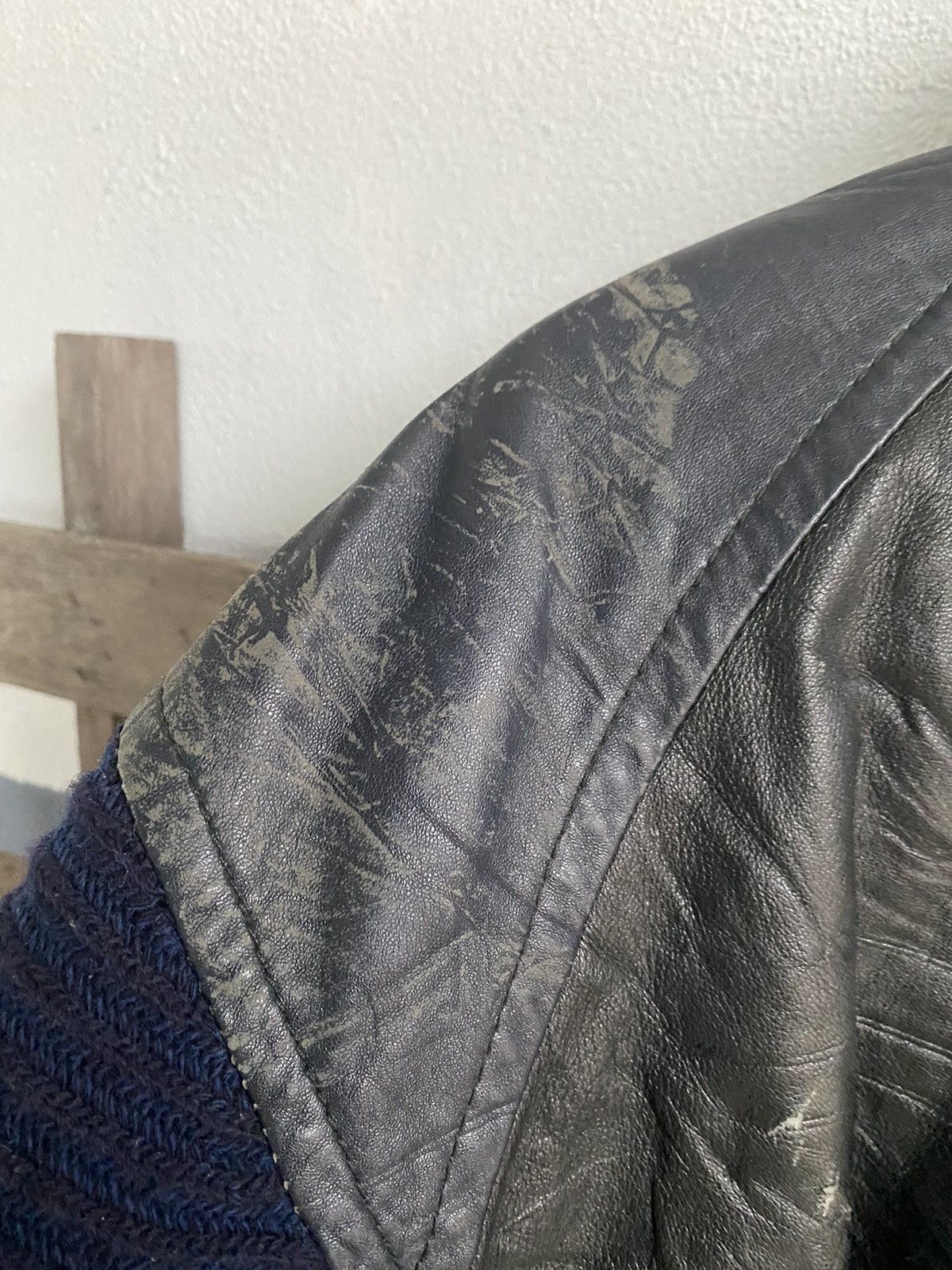 Iceberg Vintage 90s Iceberg X Batman Leather Jacket Size US XL / EU 56 / 4 - 13 Thumbnail