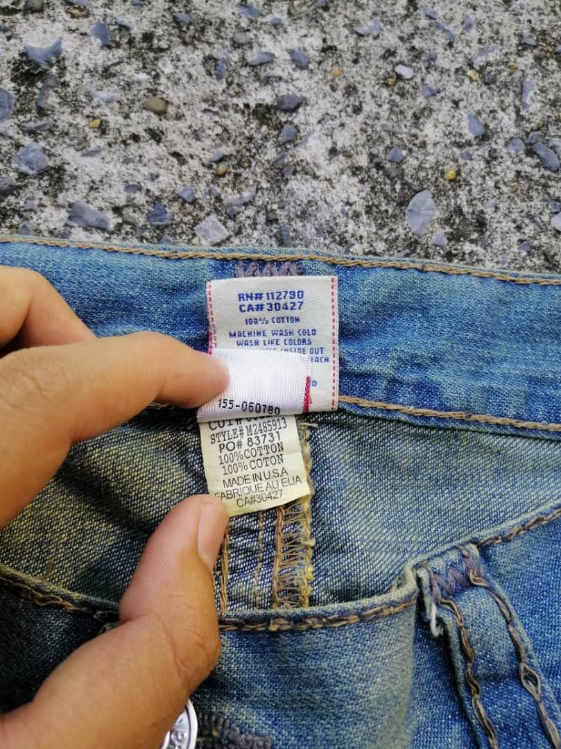 True Religion True Religion Ricky Big Size Denim Jeans Size US 44 / EU 60 - 5 Thumbnail
