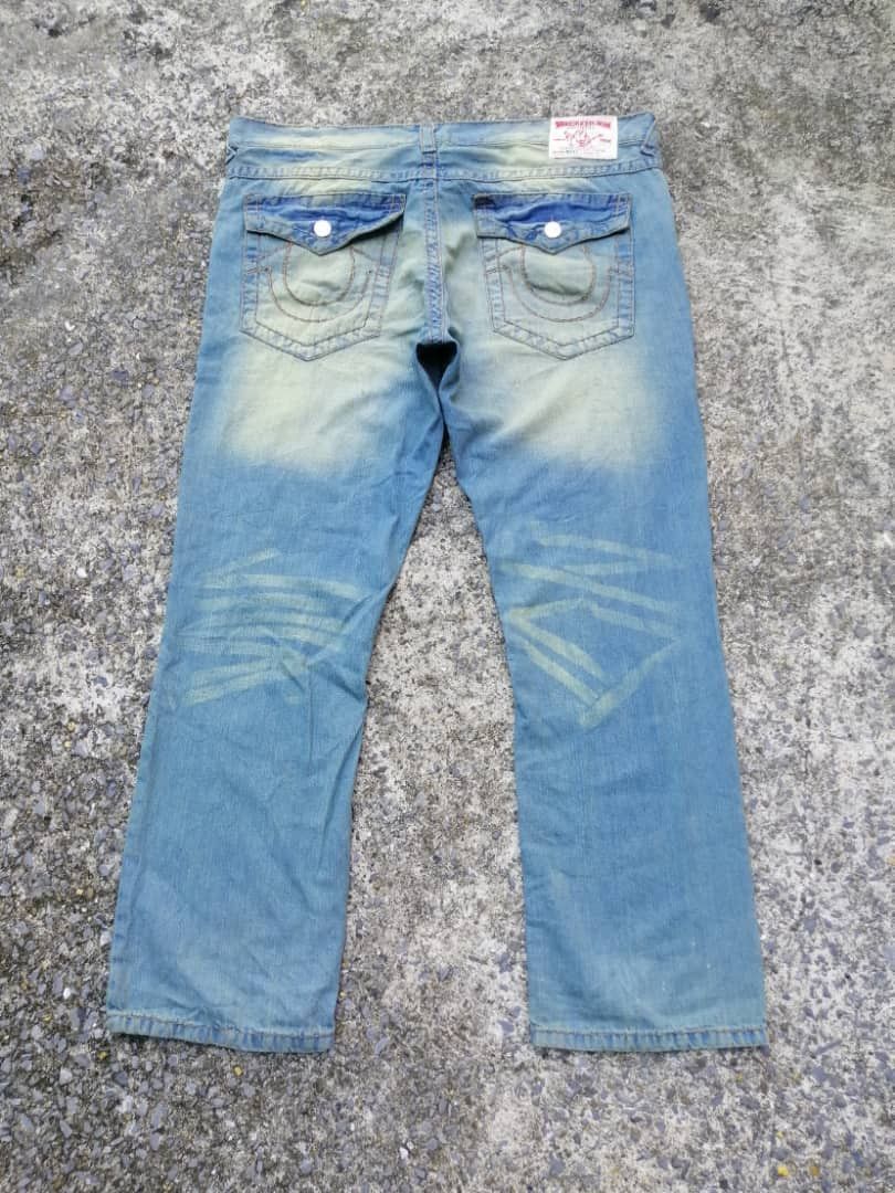 True Religion True Religion Ricky Big Size Denim Jeans Size US 44 / EU 60 - 2 Thumbnail