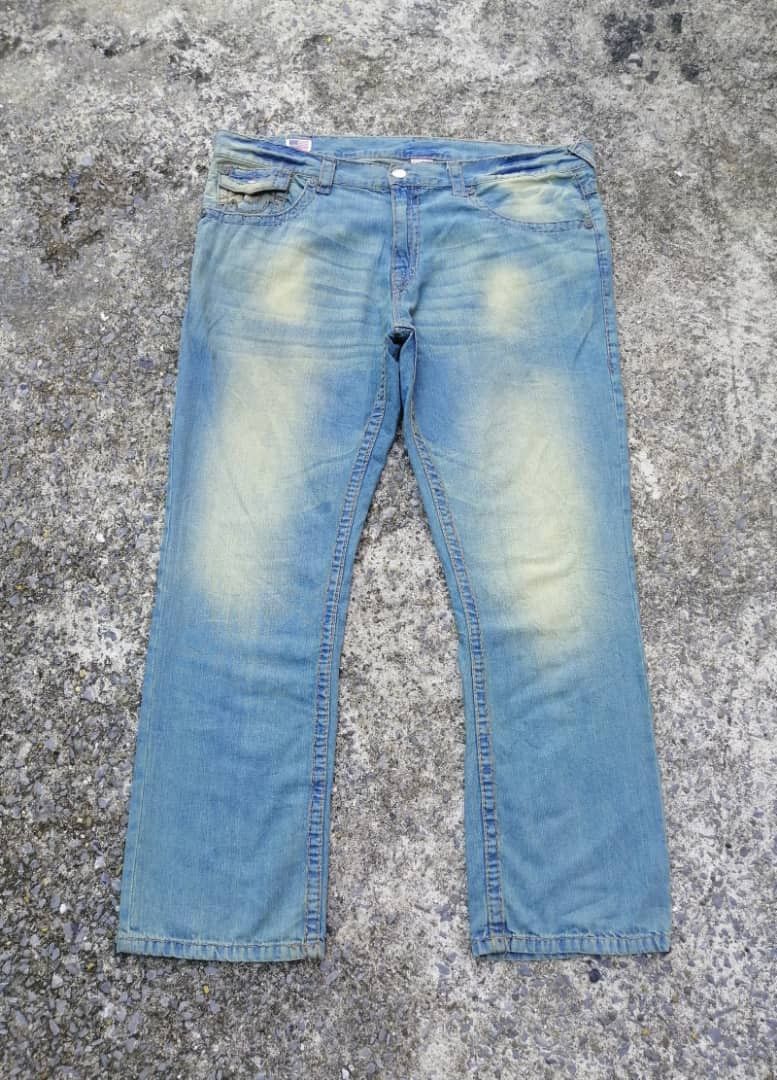 True Religion True Religion Ricky Big Size Denim Jeans Size US 44 / EU 60 - 1 Thumbnail