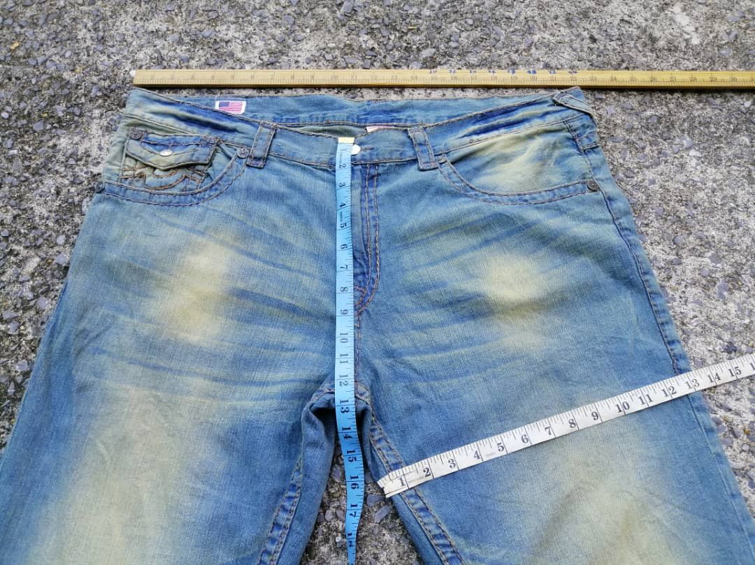 True Religion True Religion Ricky Big Size Denim Jeans Size US 44 / EU 60 - 4 Thumbnail