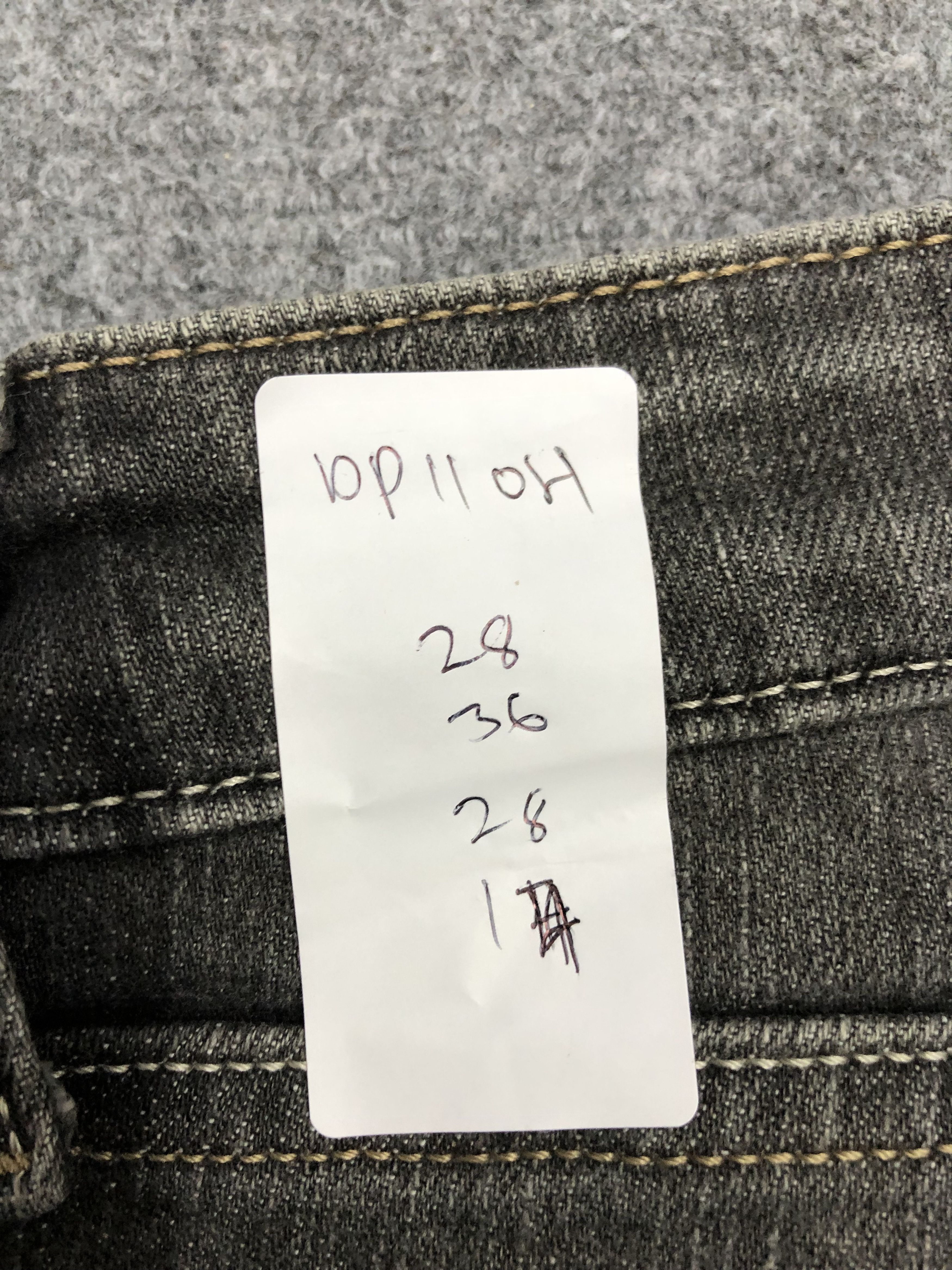 Levi's × Vintage Vintage Levis Denizen Faded Black Jeans Size US 28 / EU 44 - 15 Thumbnail
