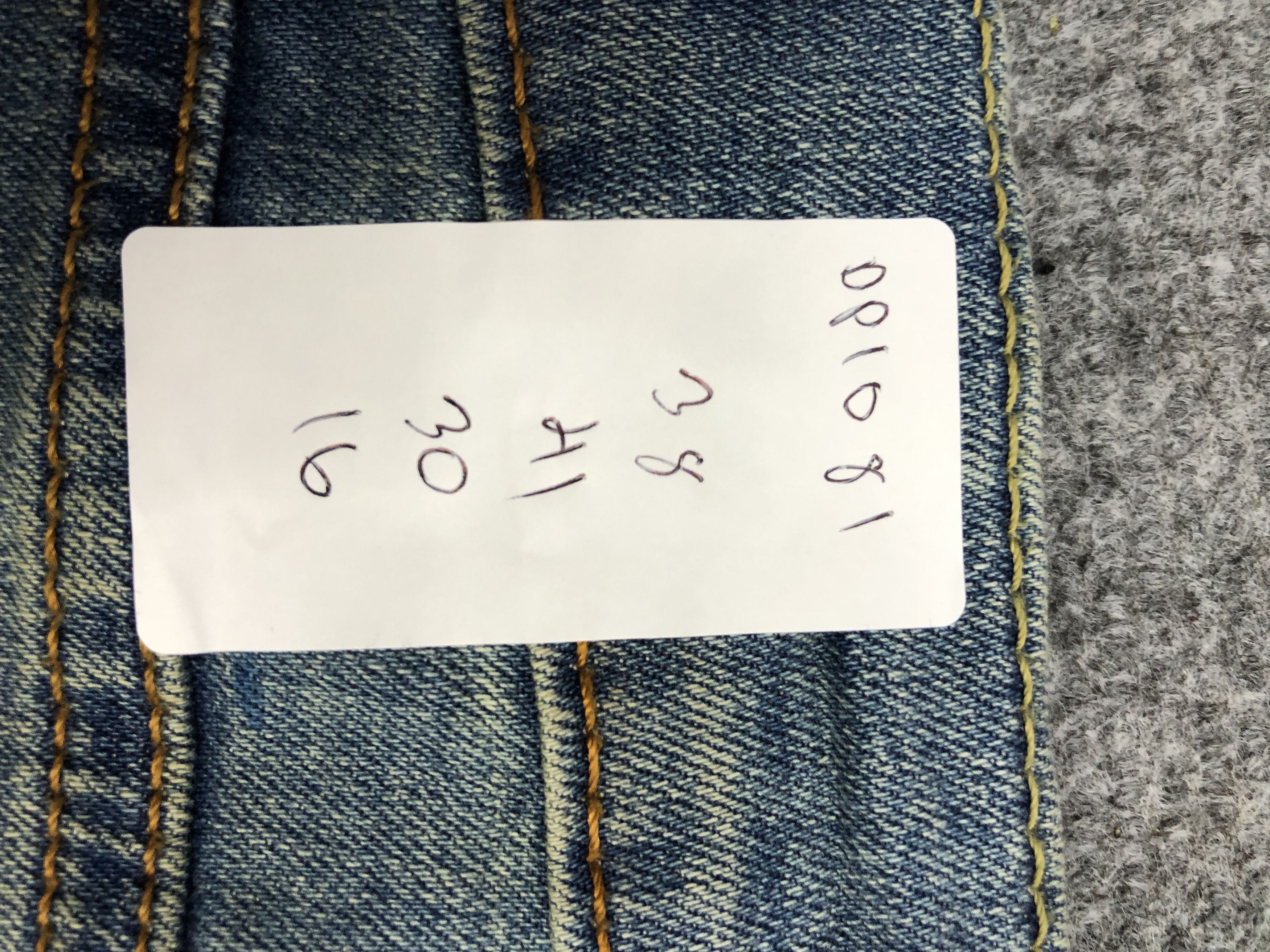 Levi's Vintage Levis 541 Faded Blue Jeans DP1081 Size US 38 / EU 54 - 15 Thumbnail