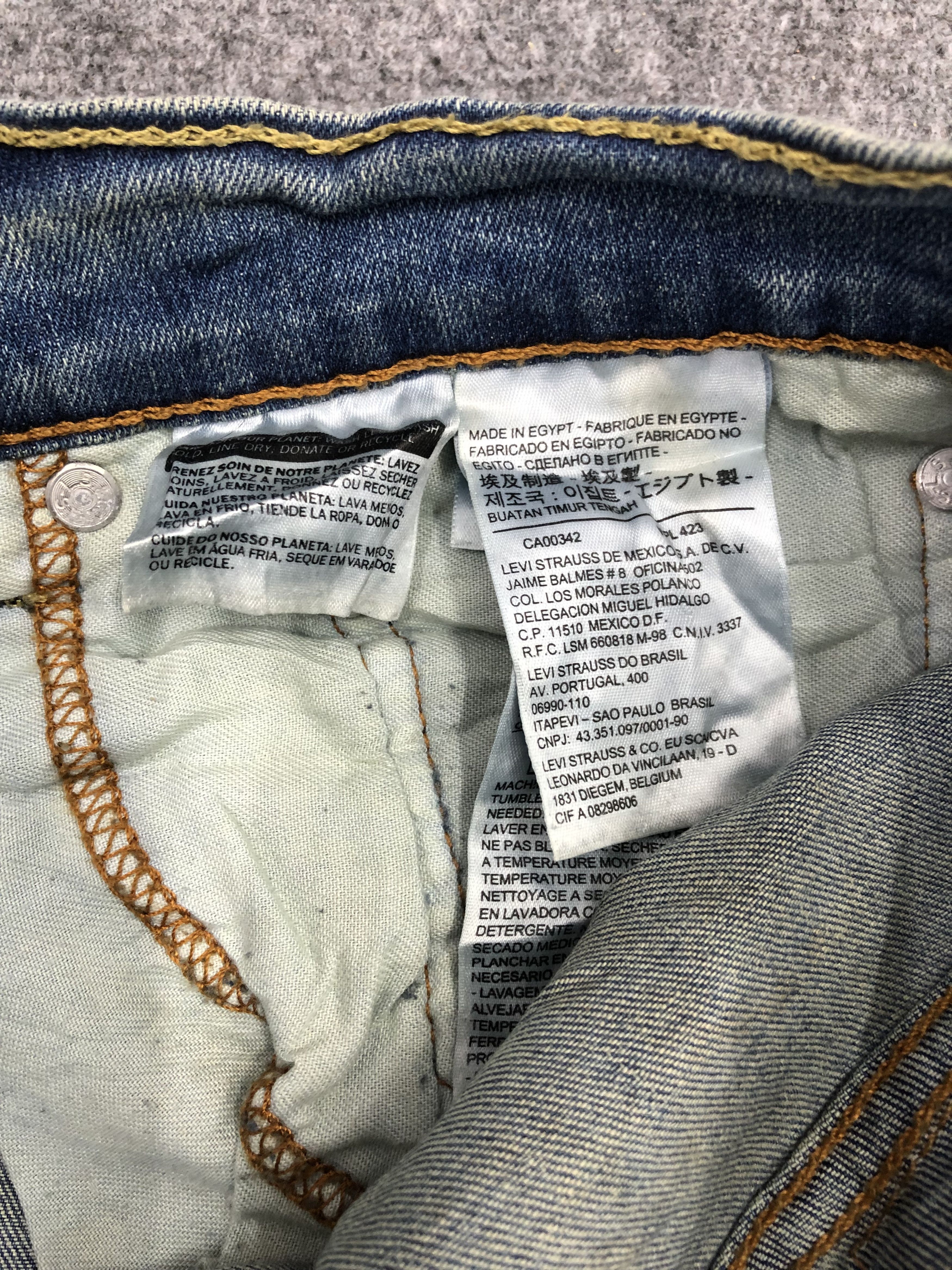 Levi's Vintage Levis 541 Faded Blue Jeans DP1081 Size US 38 / EU 54 - 6 Thumbnail