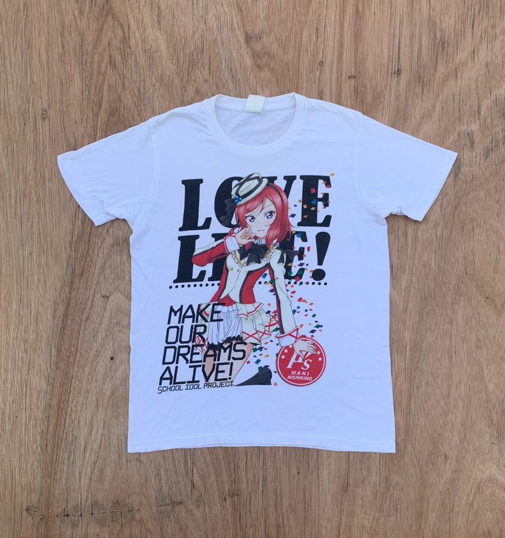 Anime × Japanese Brand × Vintage vintage tee japan anime cospa series b6 Maki Nishikino Size US L / EU 52-54 / 3 - 1 Thumbnail