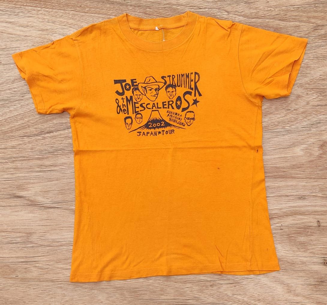 Band Tees × Vintage vintage tee B12 Japan Tour Joe Strummer 2002 Size US M / EU 48-50 / 2 - 3 Thumbnail