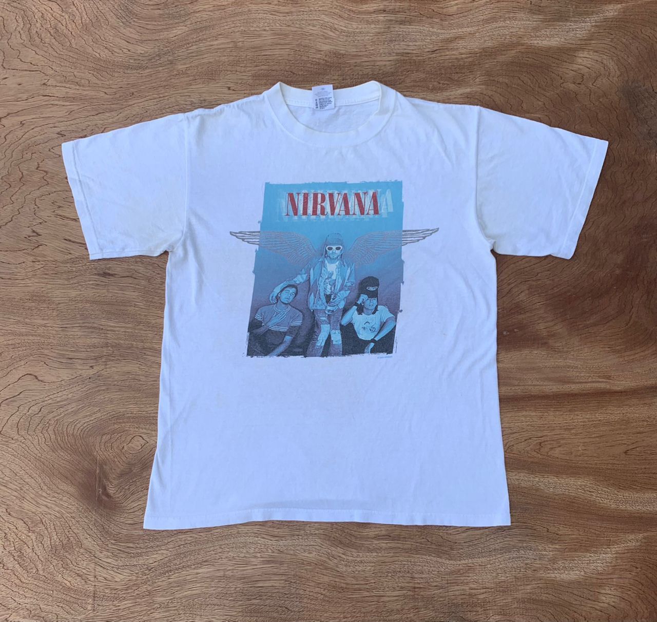 Band Tees × Nirvana × Vintage Vintage Tee D 40 Nirvana Size US M / EU 48-50 / 2 - 1 Thumbnail