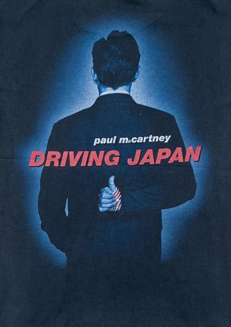 Band Tees × Vintage vintage tee Paul McCartney B10 The Beatles Driving Japan Size US M / EU 48-50 / 2 - 2 Thumbnail
