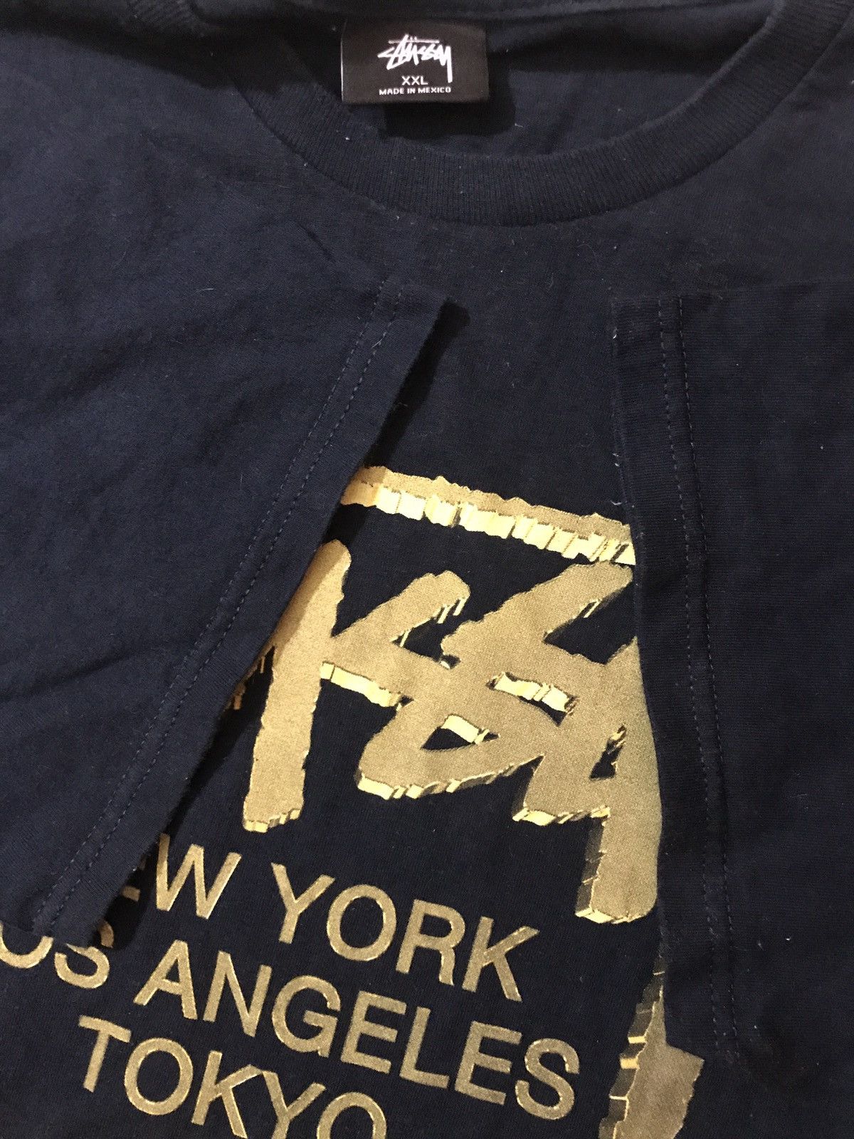 Stussy Stussy Gold Logo Size US XXL / EU 58 / 5 - 10 Thumbnail