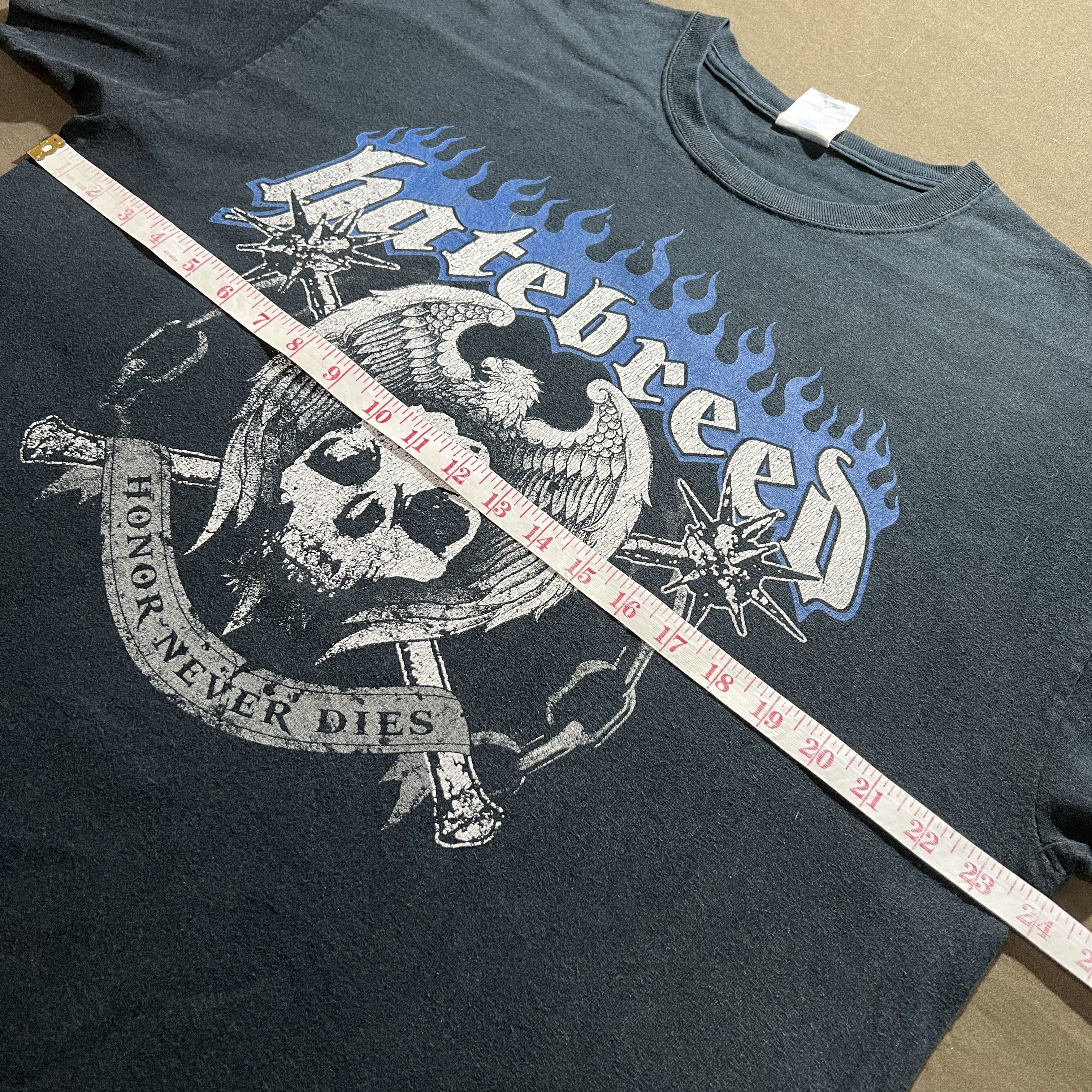 Band Tees × Gildan Hatebreed Honor Never Die Promo Tee XL Faded Hardcore Size US XL / EU 56 / 4 - 7 Thumbnail