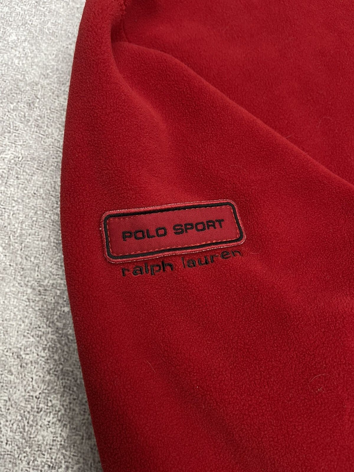 Polo Ralph Lauren Vintage Polo Sport RALPH LAUREN USA Fleece Jacket Y2K Size US L / EU 52-54 / 3 - 4 Thumbnail