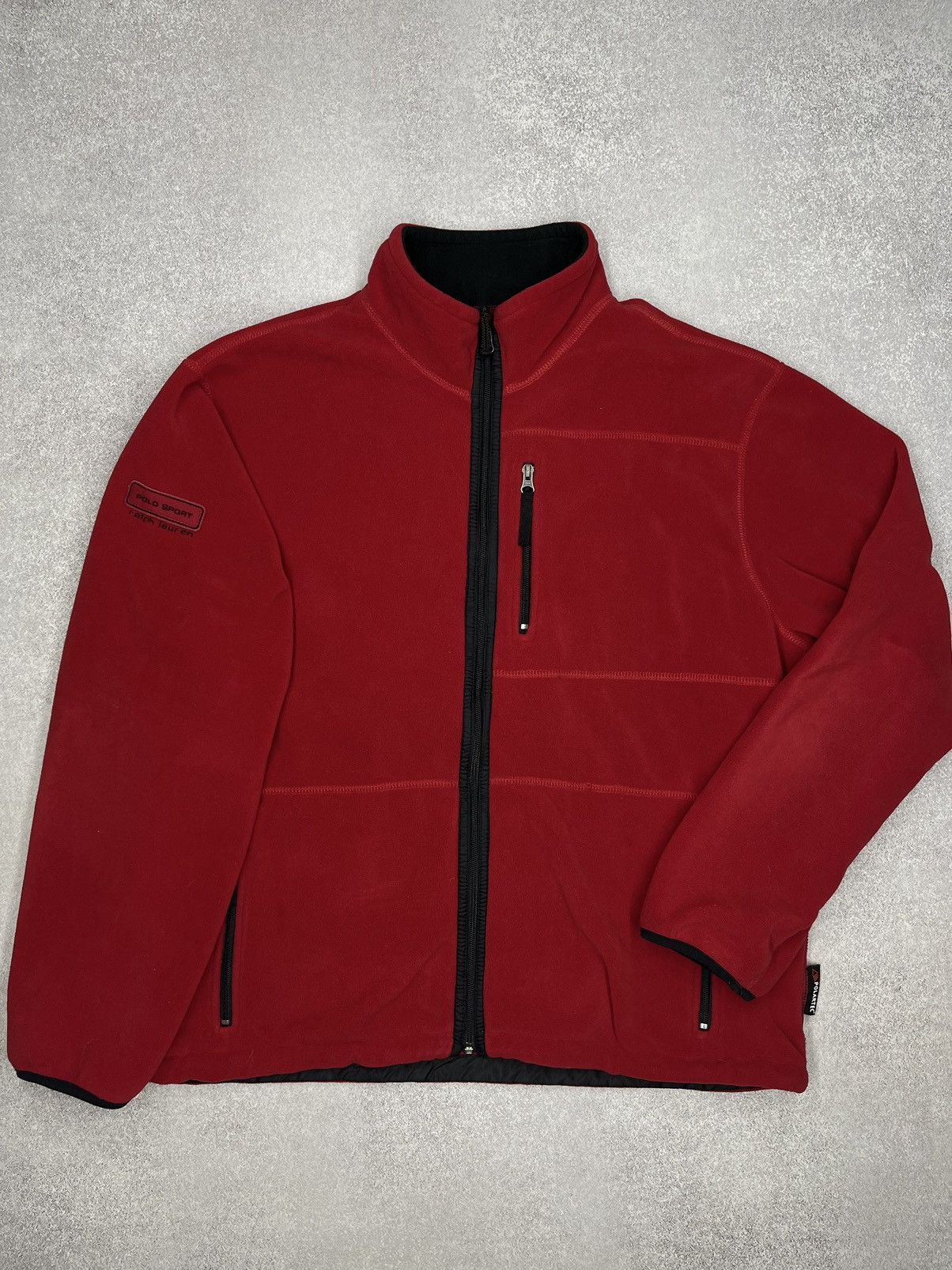 Polo Ralph Lauren Vintage Polo Sport RALPH LAUREN USA Fleece Jacket Y2K Size US L / EU 52-54 / 3 - 2 Thumbnail