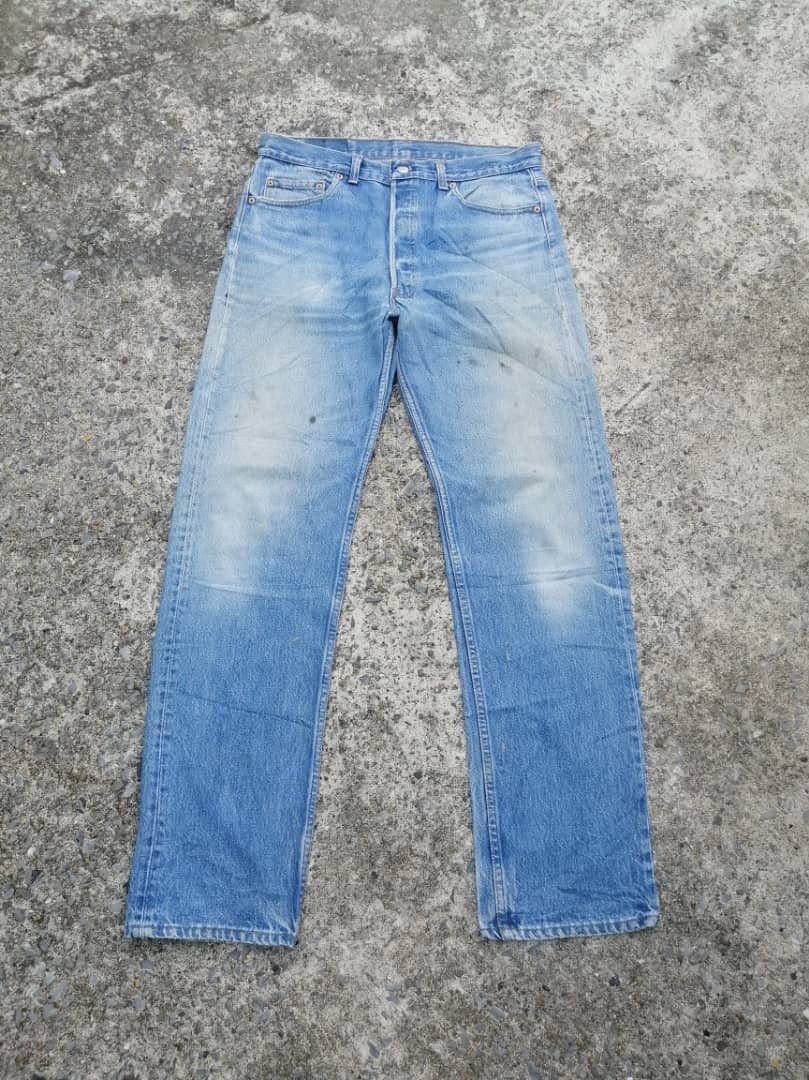 Levi's × Levi's Vintage Clothing Levi's Strauss Fly Button Denim Jeans Size US 33 - 1 Thumbnail