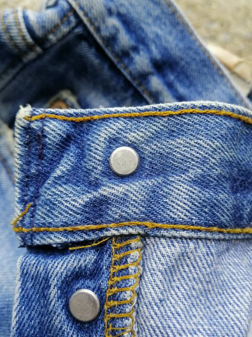 Levi's × Levi's Vintage Clothing Levi's Strauss Fly Button Denim Jeans Size US 33 - 4 Thumbnail