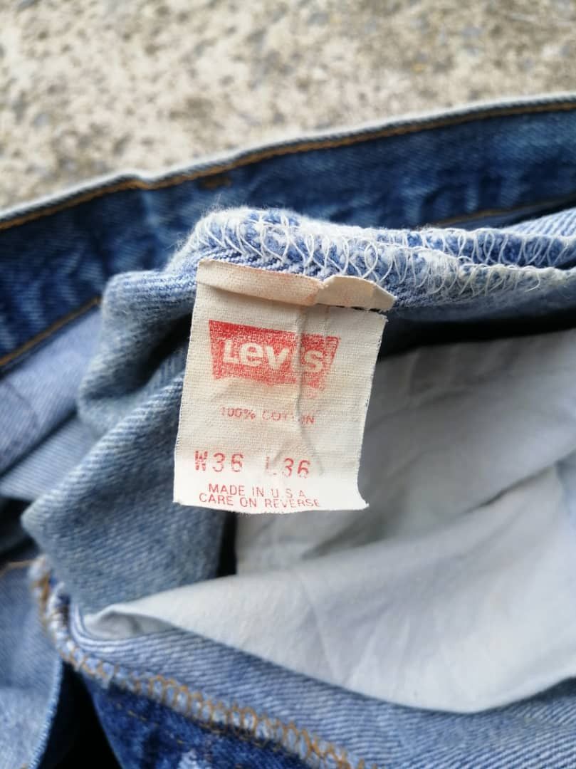 Levi's × Levi's Vintage Clothing Levi's Strauss Fly Button Denim Jeans Size US 33 - 7 Thumbnail