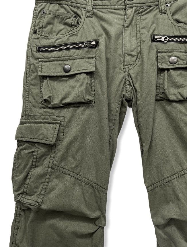 Japanese Brand × Self Edge × Vintage EDGE RUPERT Tactical Techwear Military Combat Cargo Pants Size US 29 - 4 Thumbnail