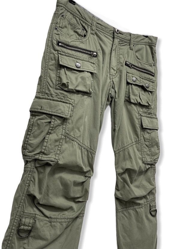 Japanese Brand × Self Edge × Vintage EDGE RUPERT Tactical Techwear Military Combat Cargo Pants Size US 29 - 2 Thumbnail