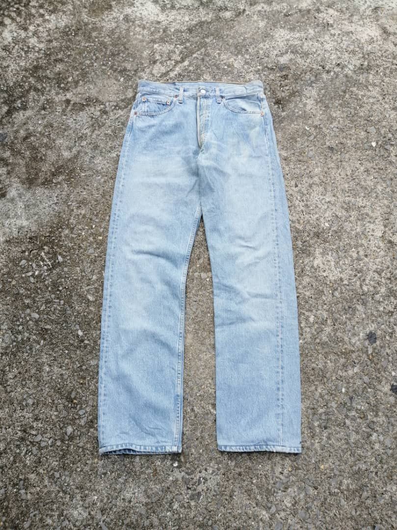 Levi's × Levi's Vintage Clothing × Vintage Vintage 90s Levi's Strauss 501 Denim Jeans Size US 31 - 1 Thumbnail