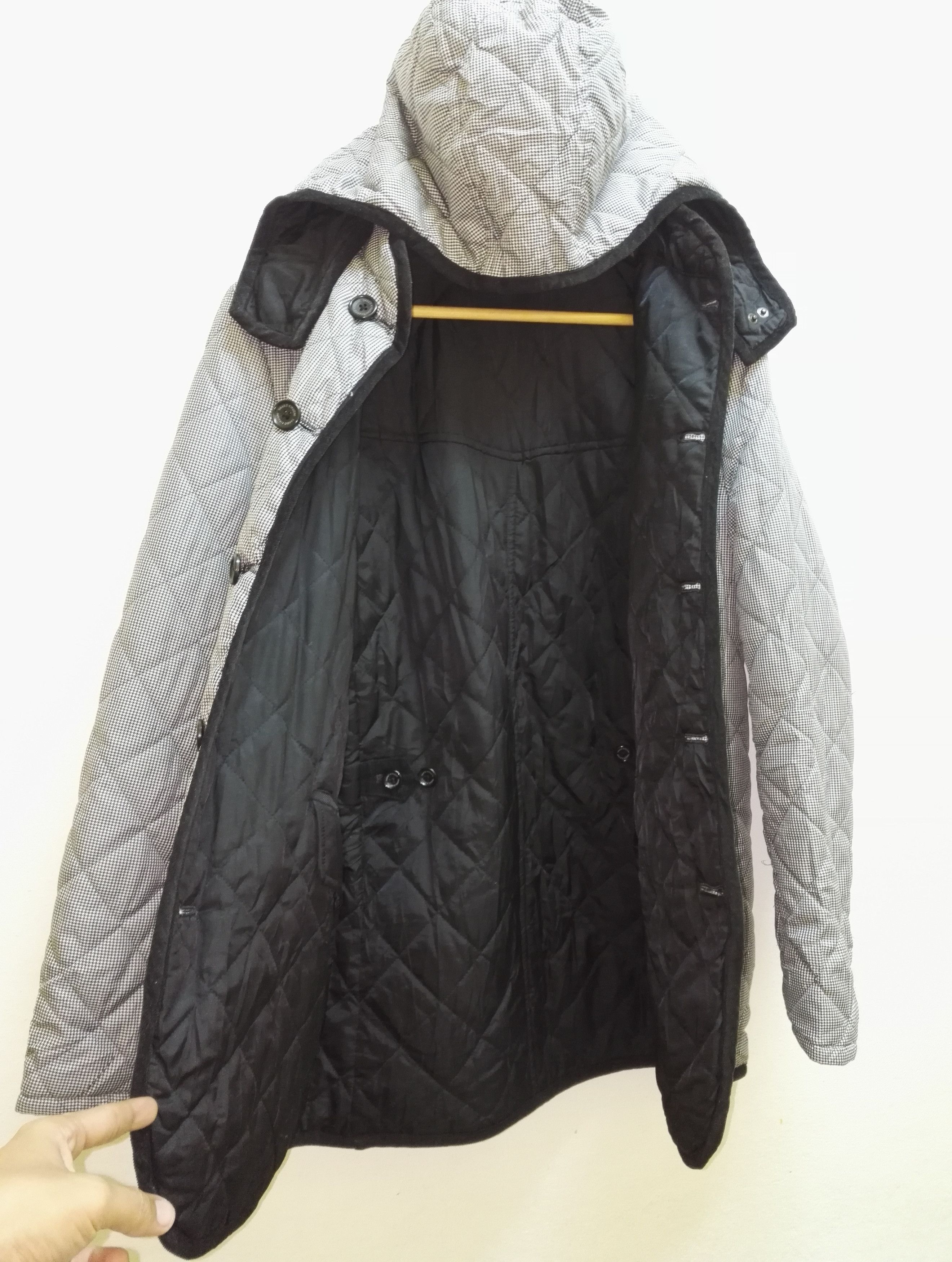 Takeo Kikuchi Pullover Puffer jacket hoodie Button